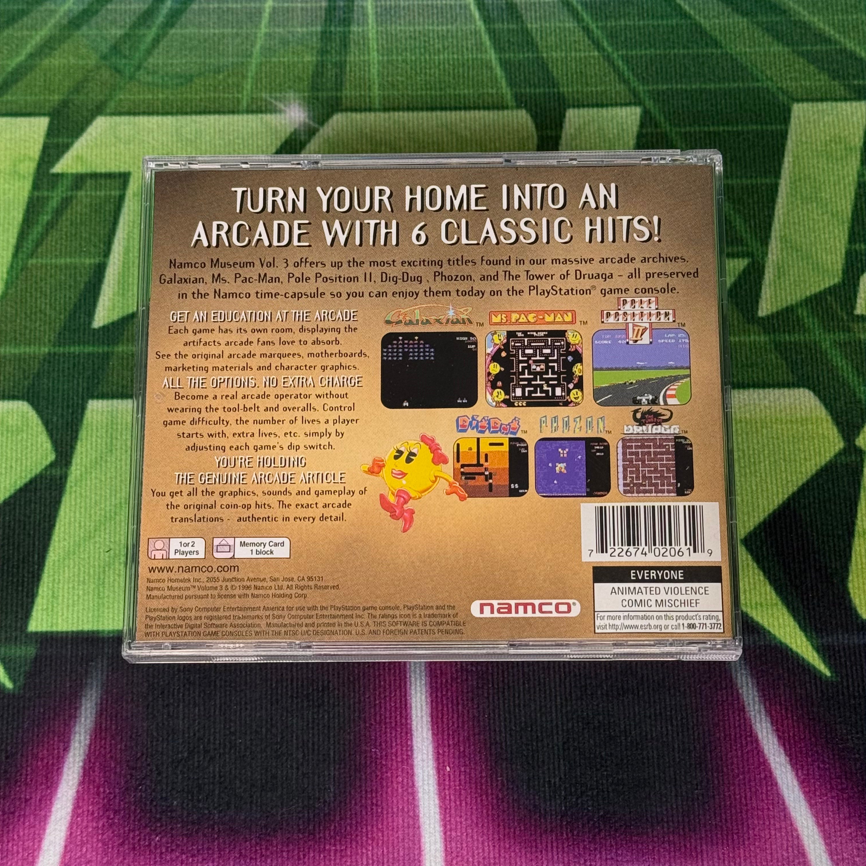 Namco Museum Volume 3 (Greatest Hits) | PS1