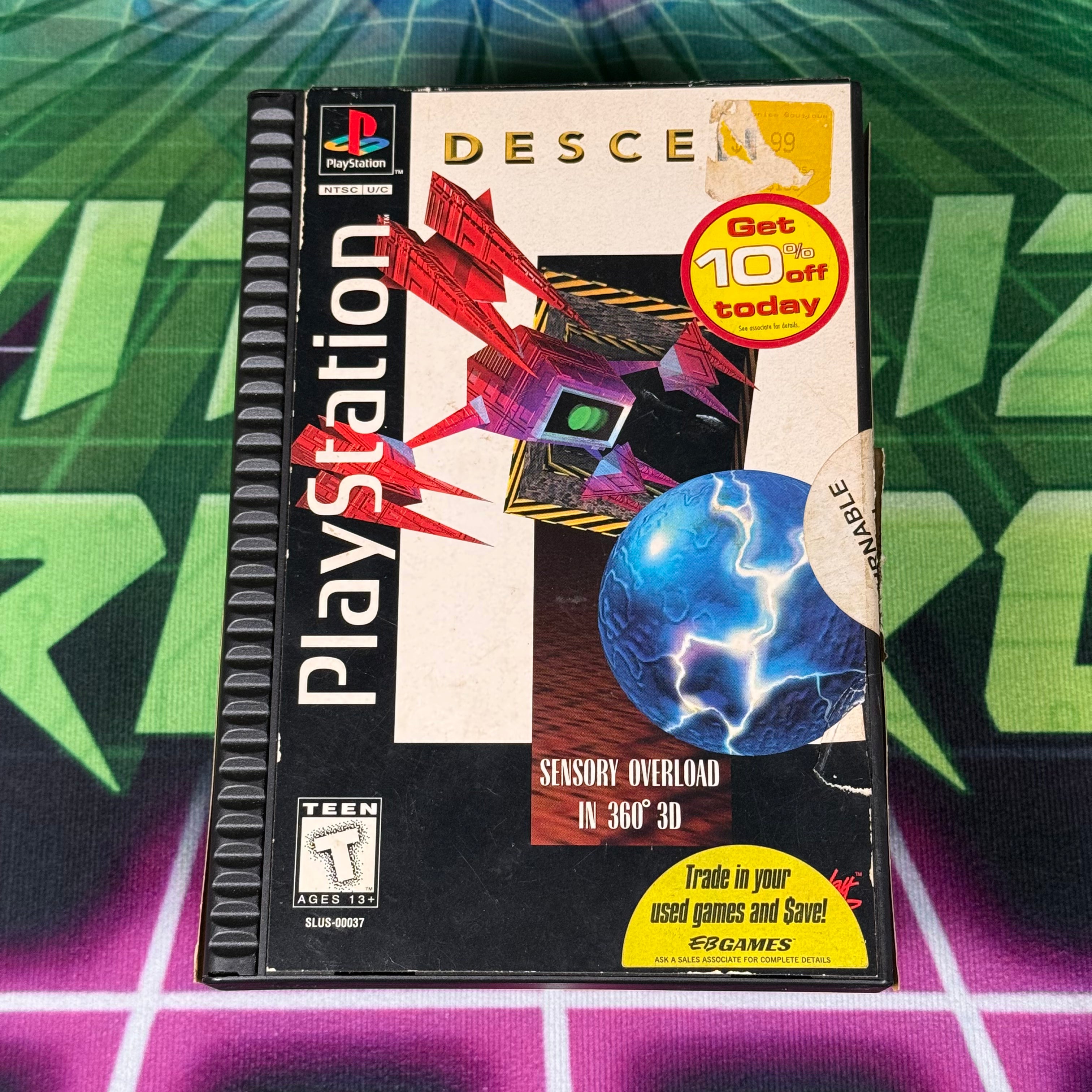 Descent | PS1 (Long Box)