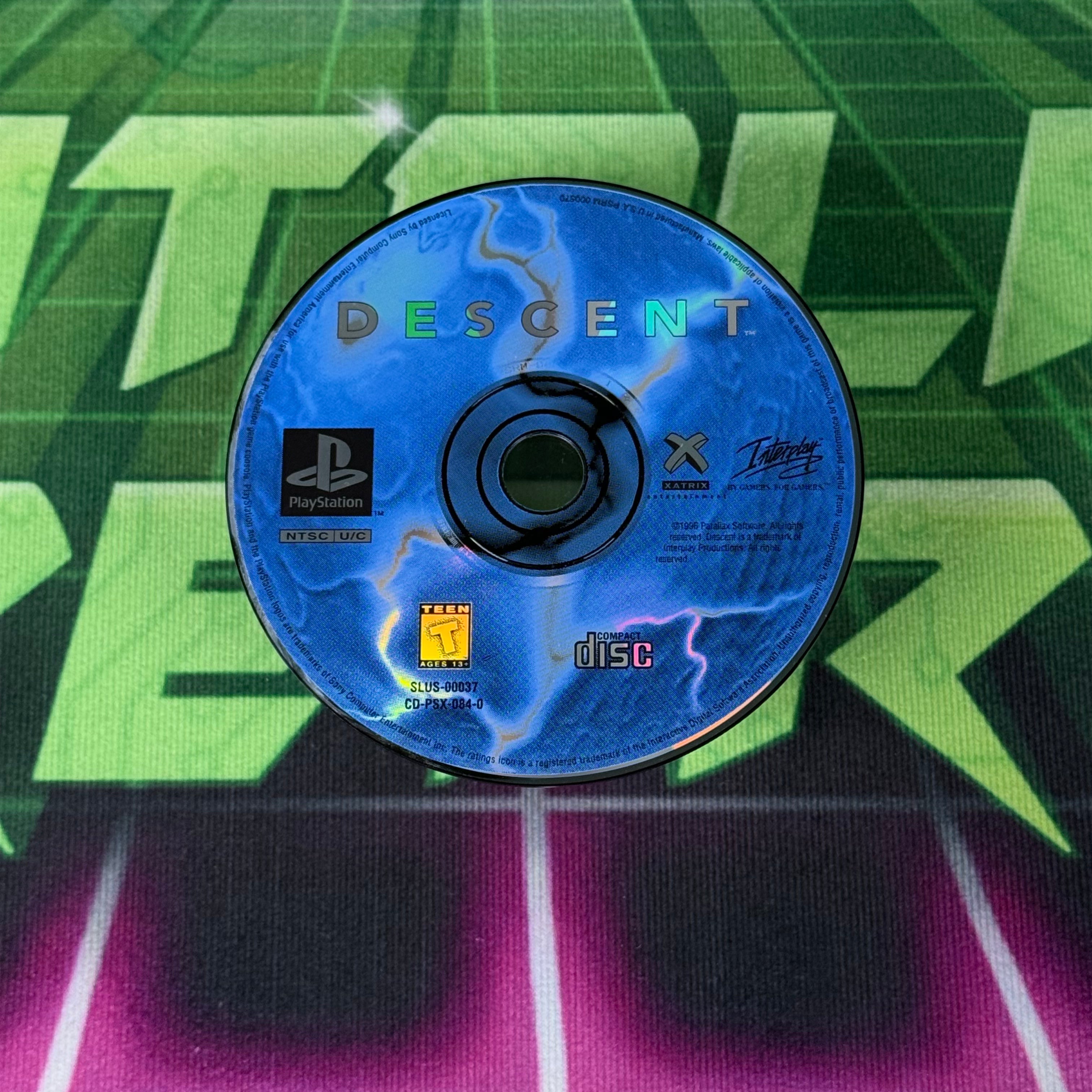 Descent | PS1 (Long Box)