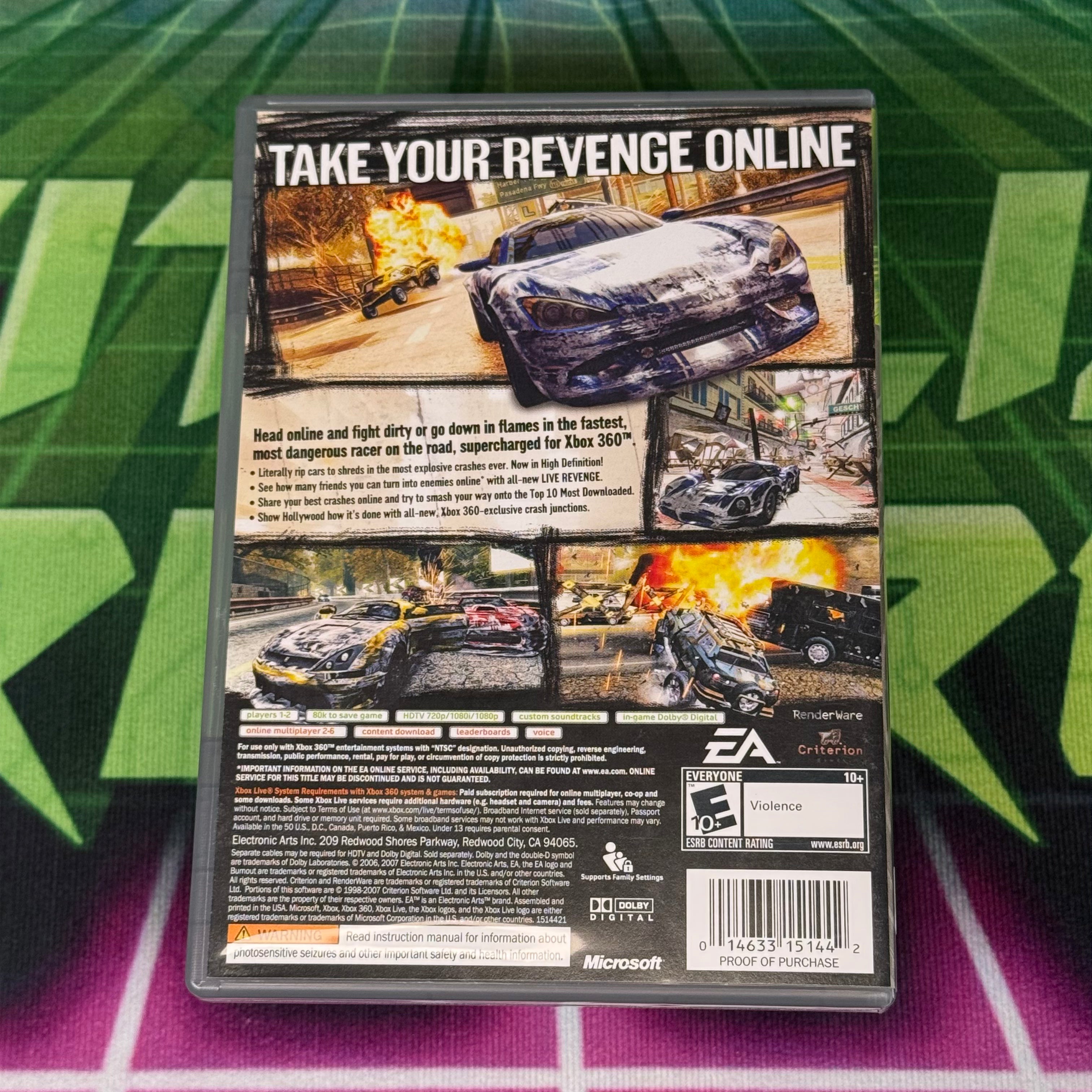 Burnout Revenge (Platinum Hits) | Xbox 360