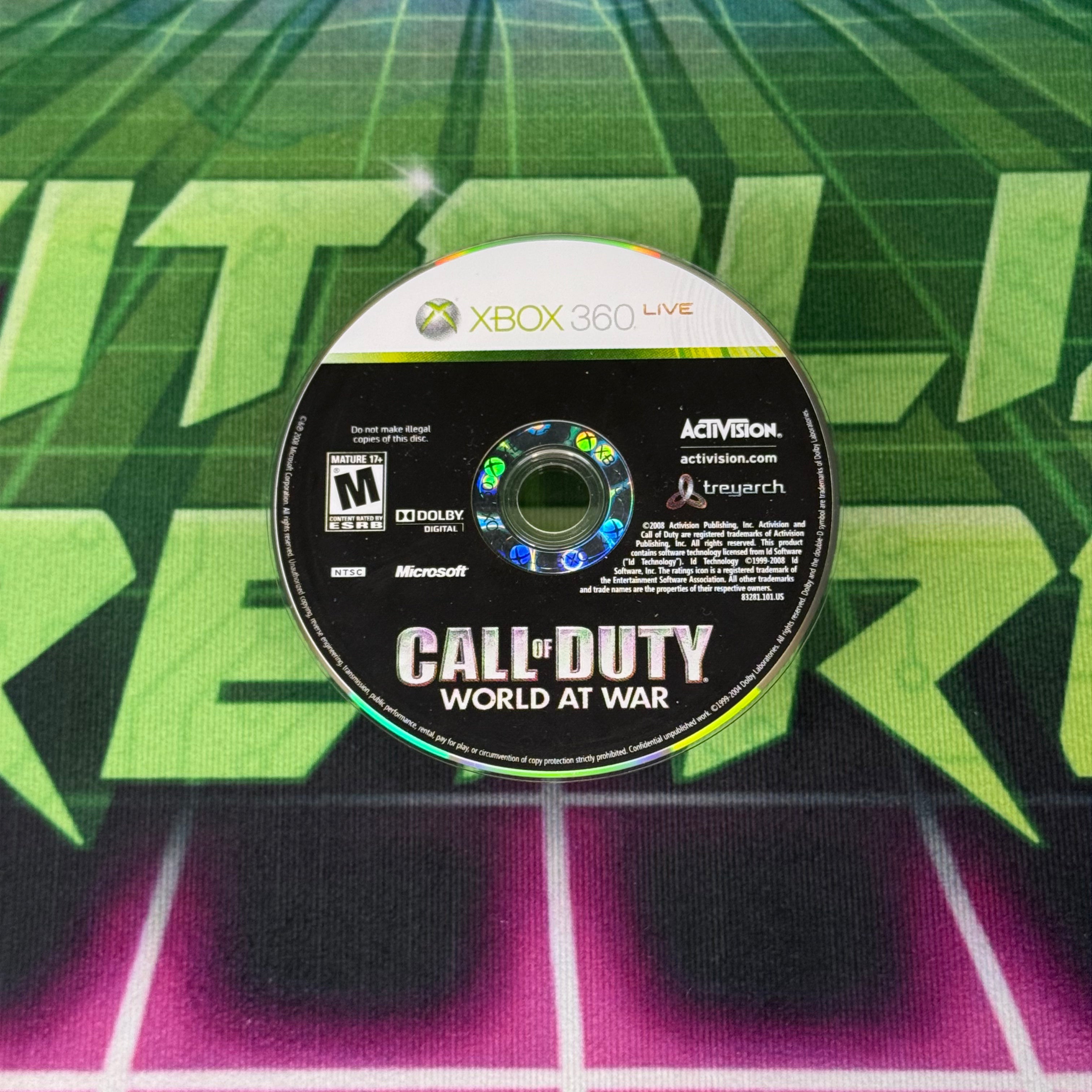 Call of Duty: World at War | Xbox 360