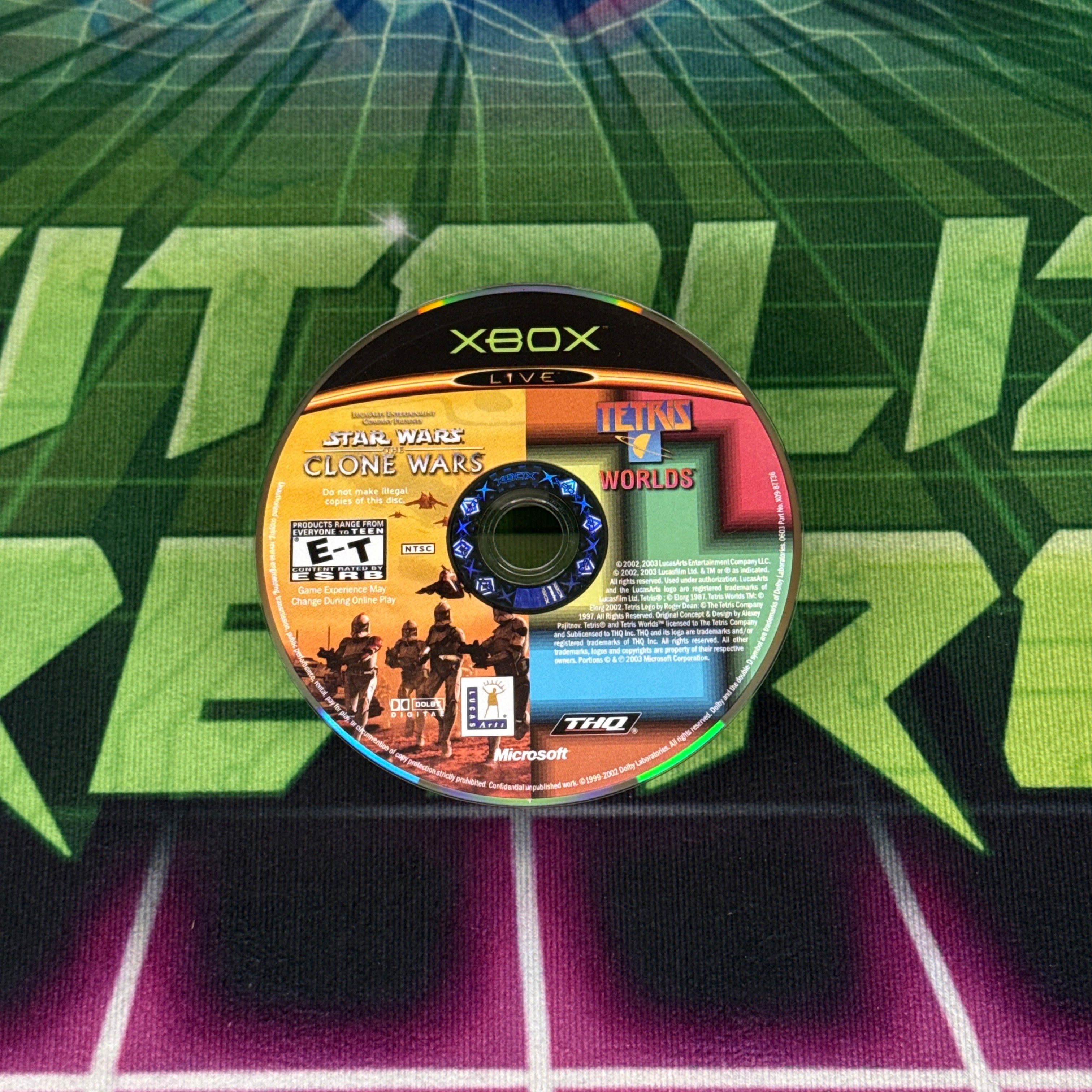 Star Wars: The Clone Wars / Tetris Worlds Combo Pack | Xbox