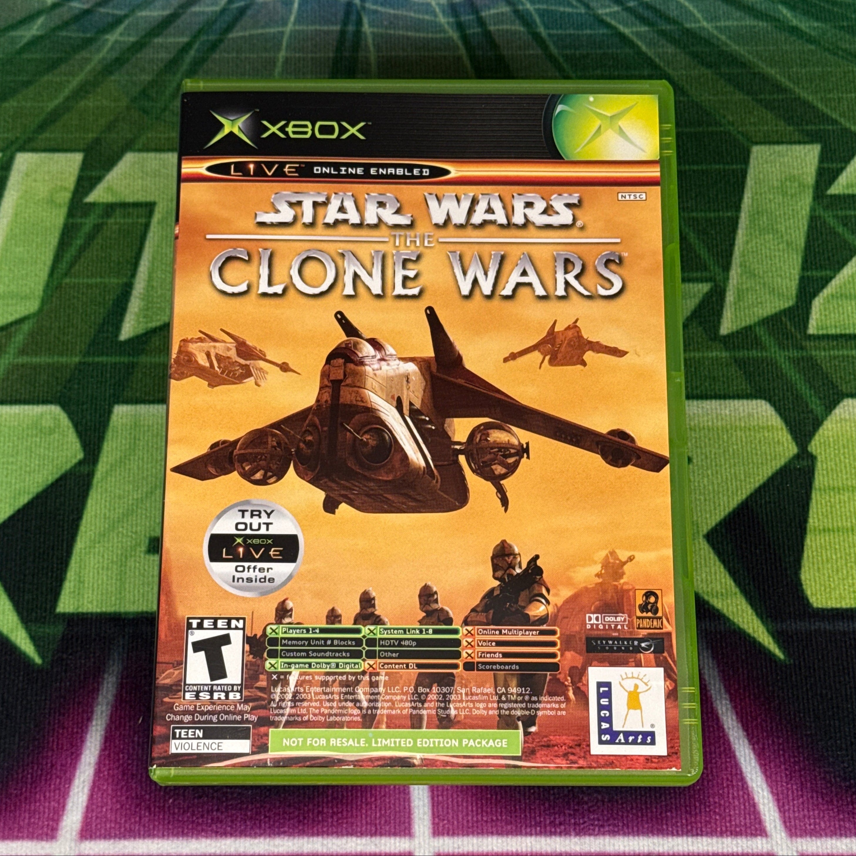 Star Wars: The Clone Wars / Tetris Worlds Combo Pack | Xbox