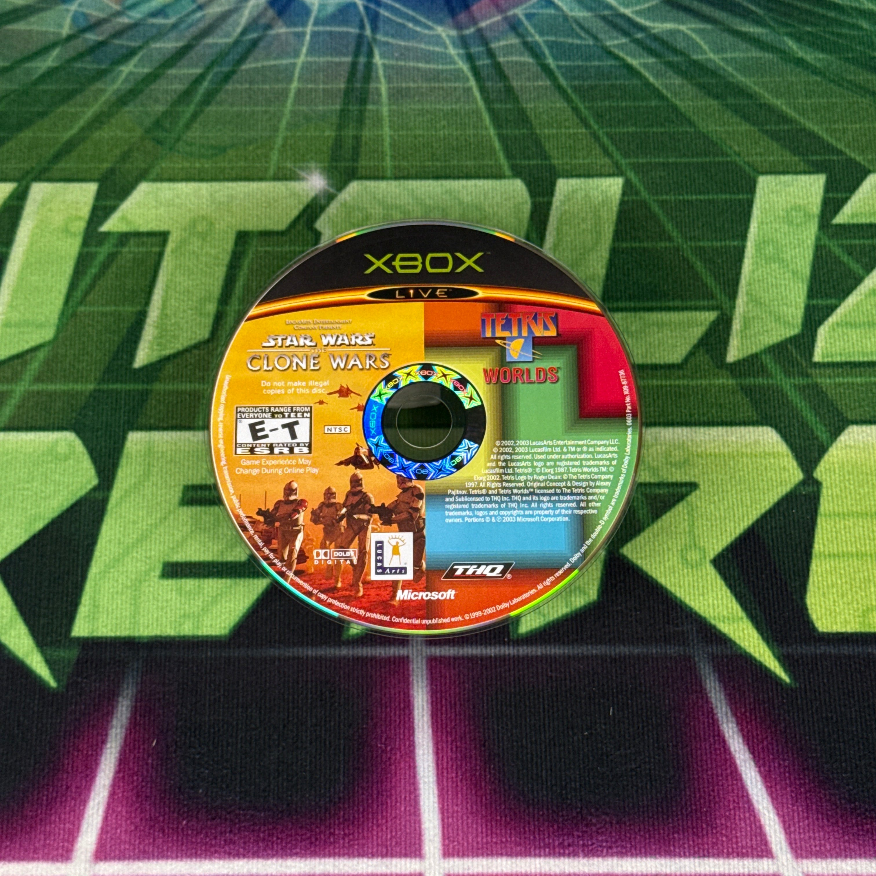 Star Wars: The Clone Wars / Tetris Worlds Combo Pack | Xbox