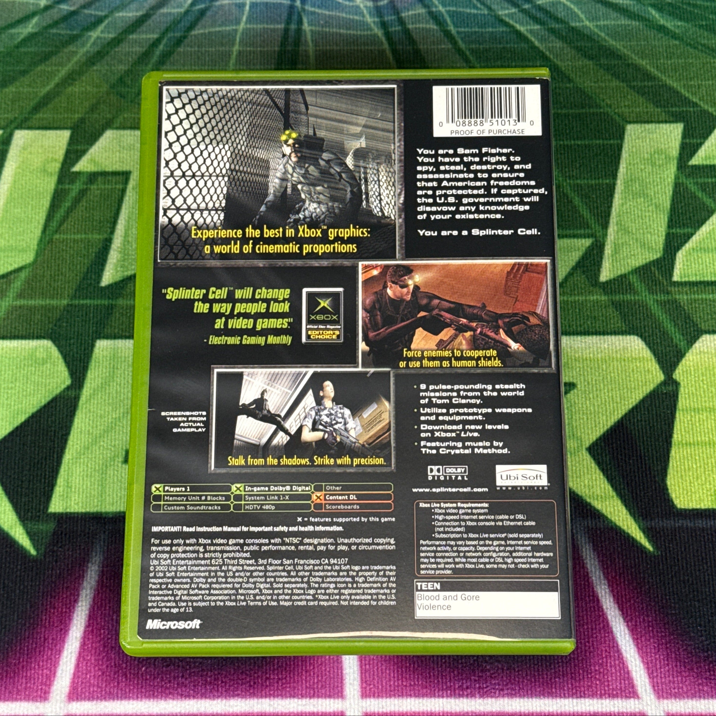 Tom Clancy’s Splinter Cell | Xbox
