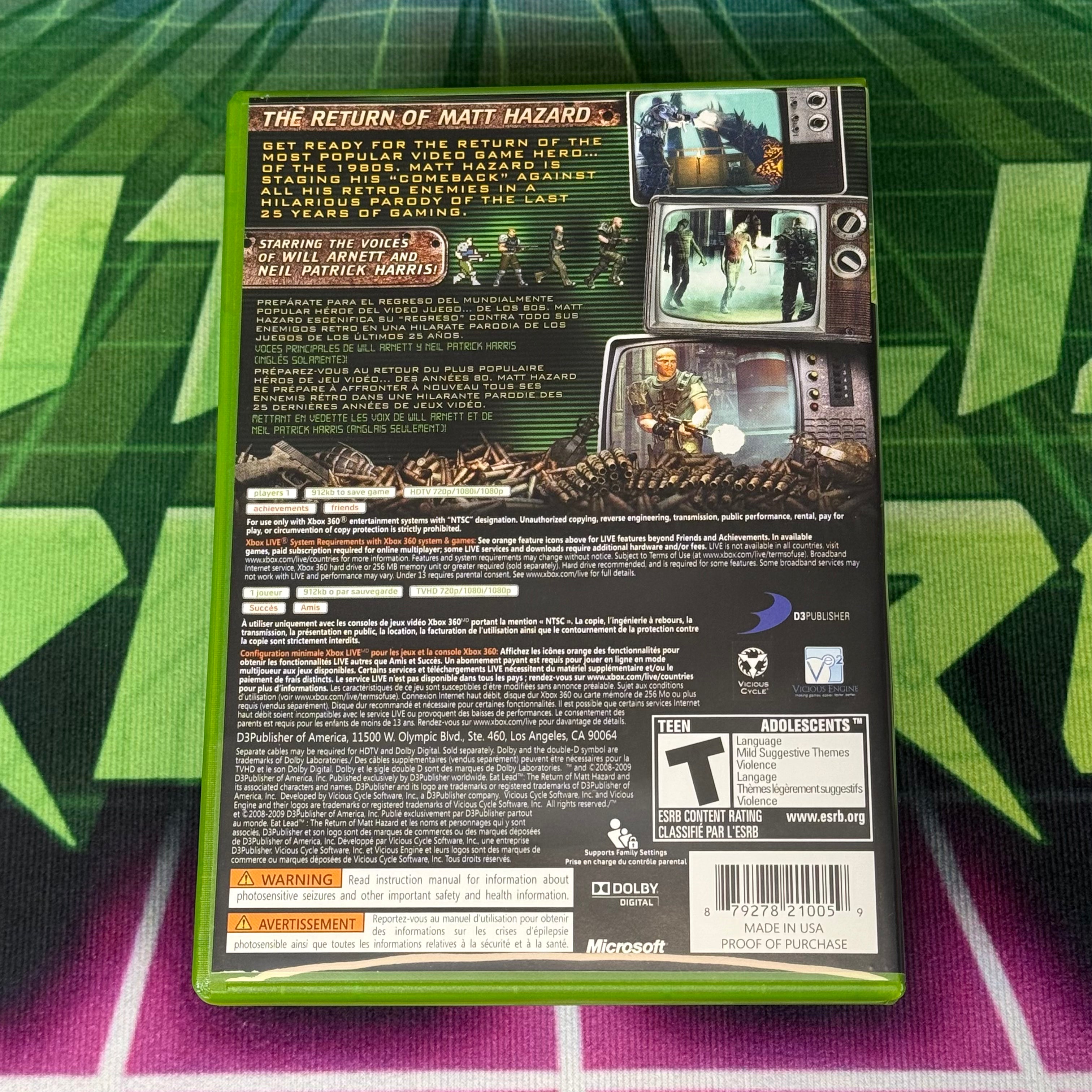 Eat Lead: The Return of Matt Hazard | Xbox 360