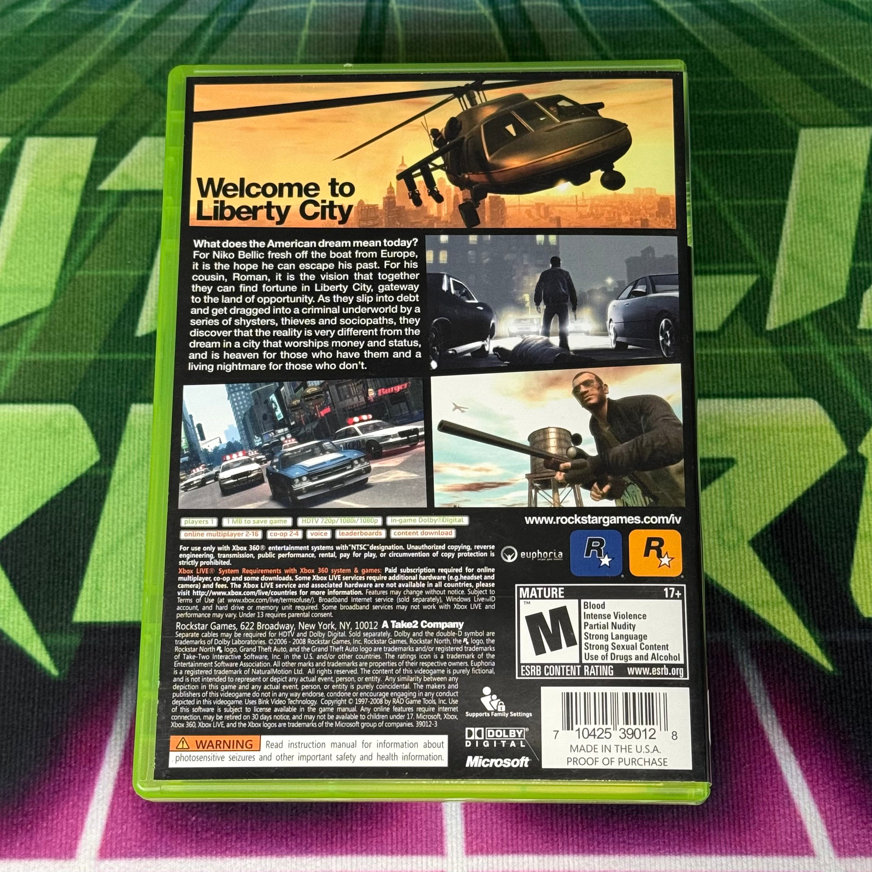 Grand Theft Auto IV | Xbox 360