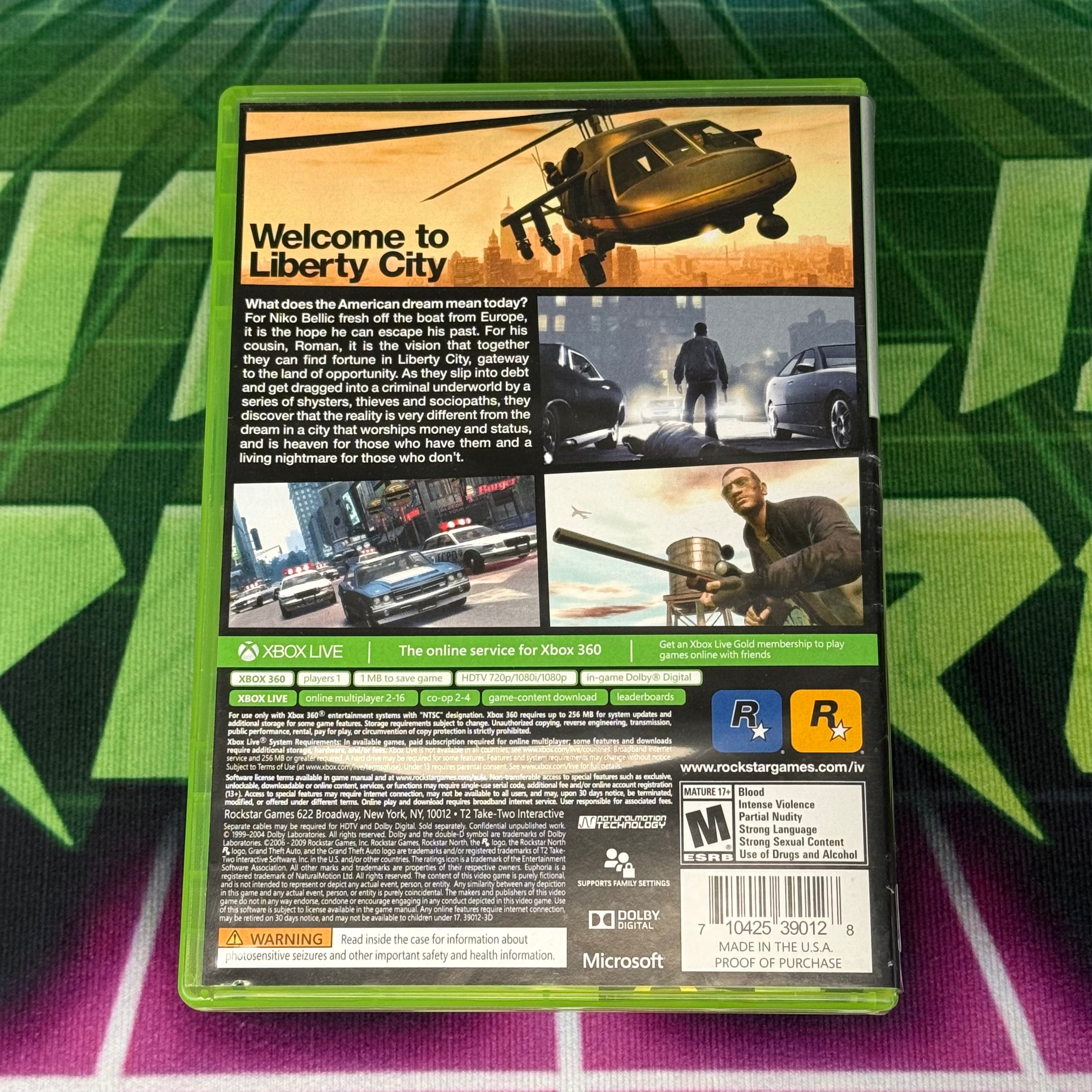 Grand Theft Auto IV (Platinum Hits) | Xbox 360