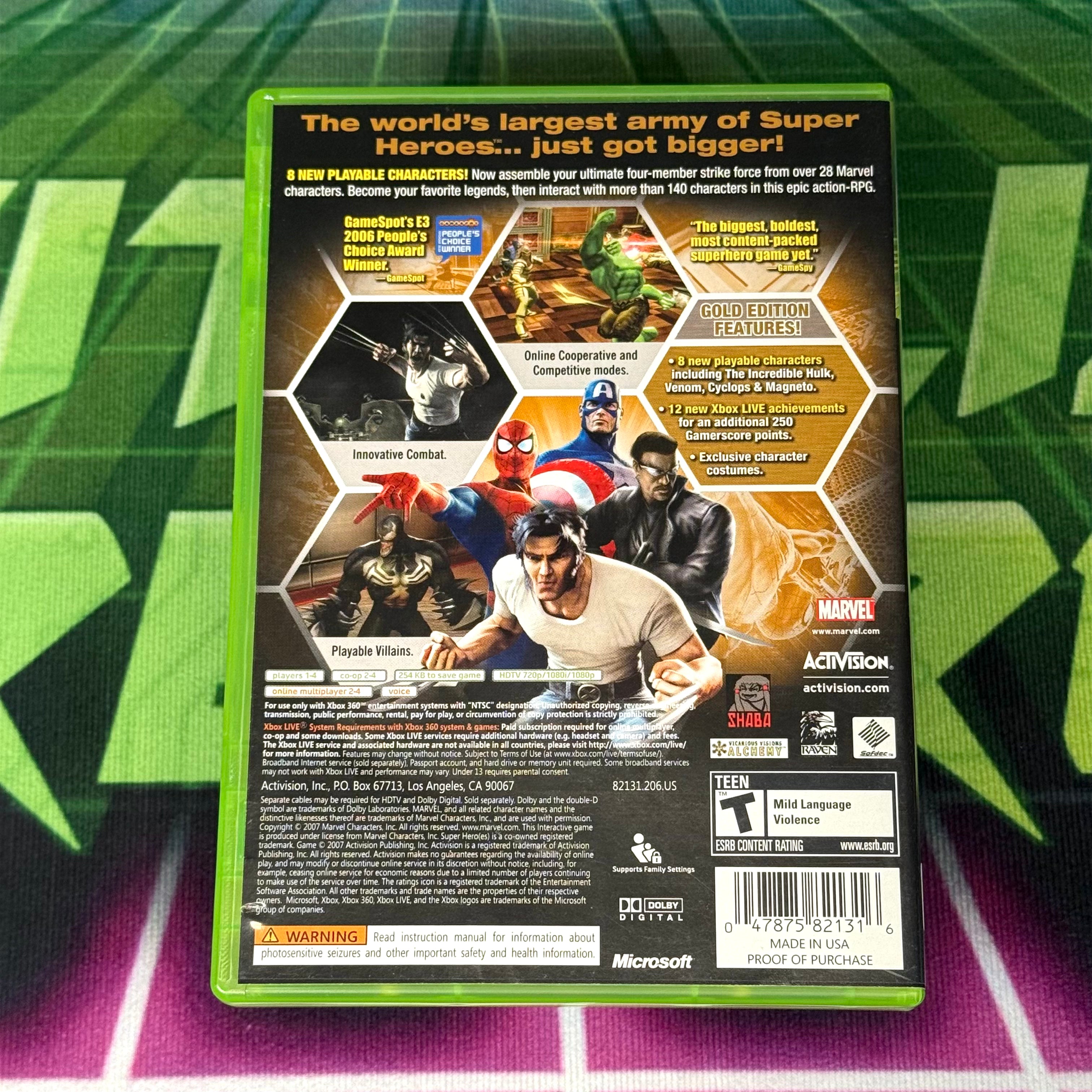 Marvel: Ultimate Alliance (Gold Edition) | Xbox 360