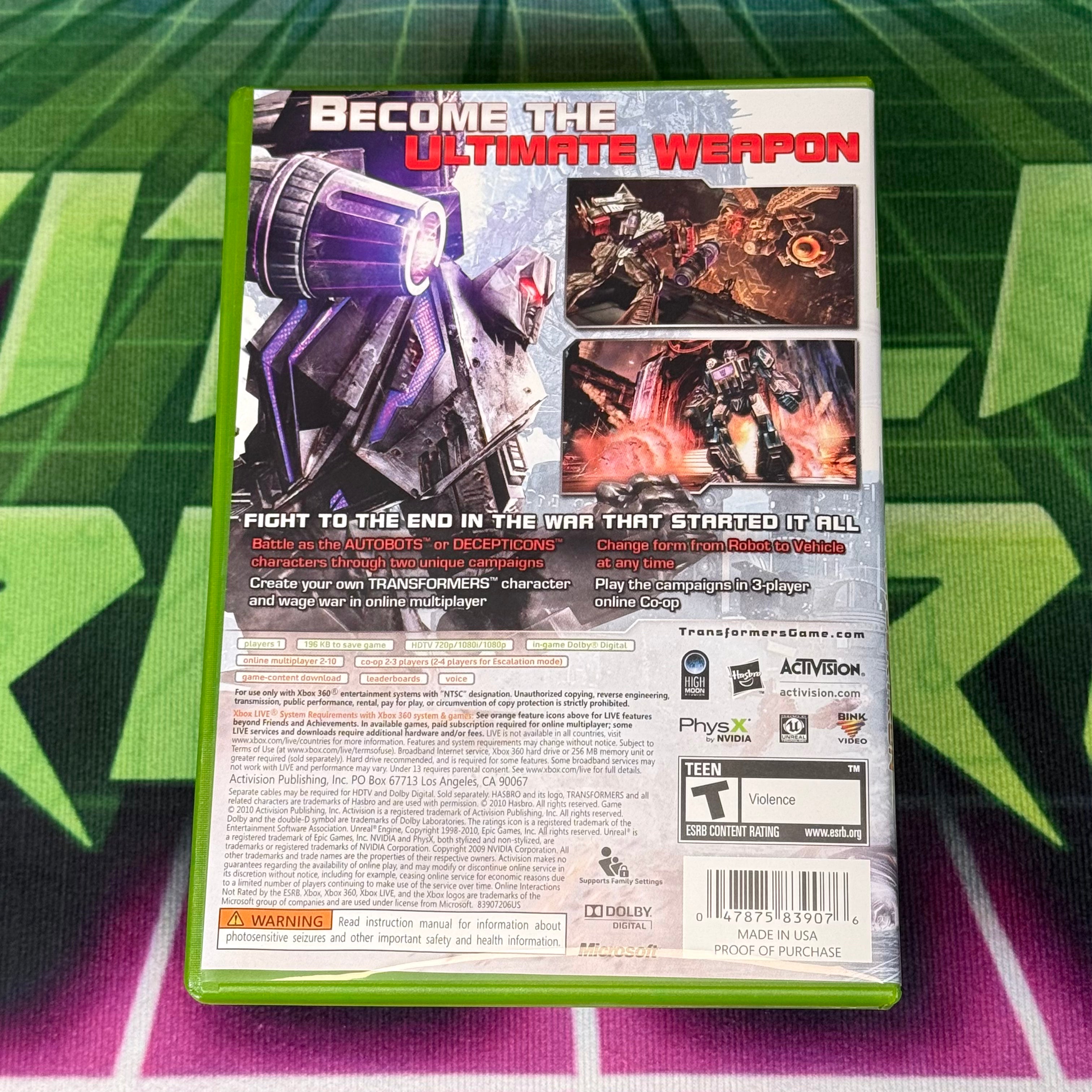 Transformers: War for Cybertron | Xbox 360