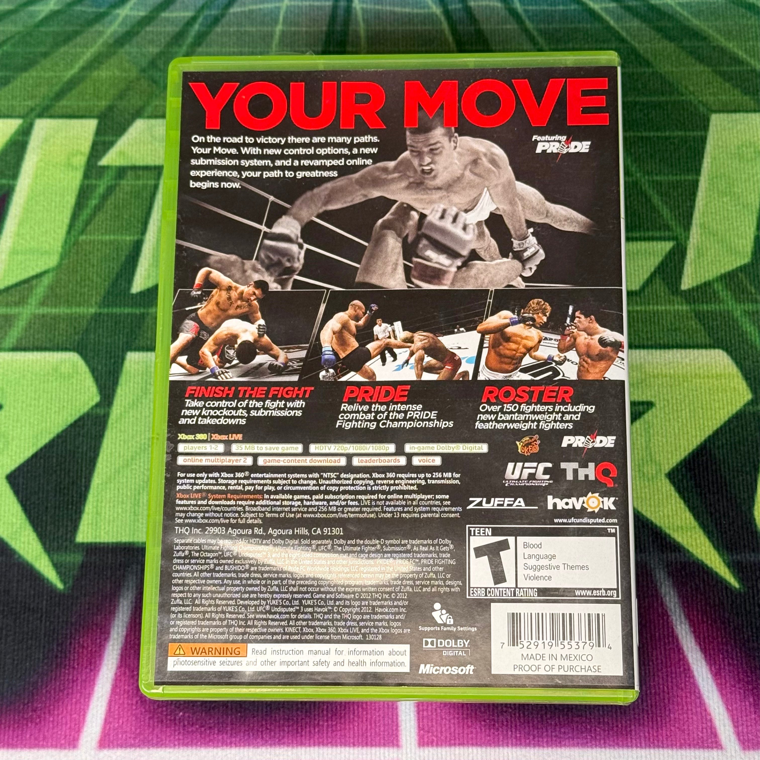 UFC Undisputed 3 | Xbox 360
