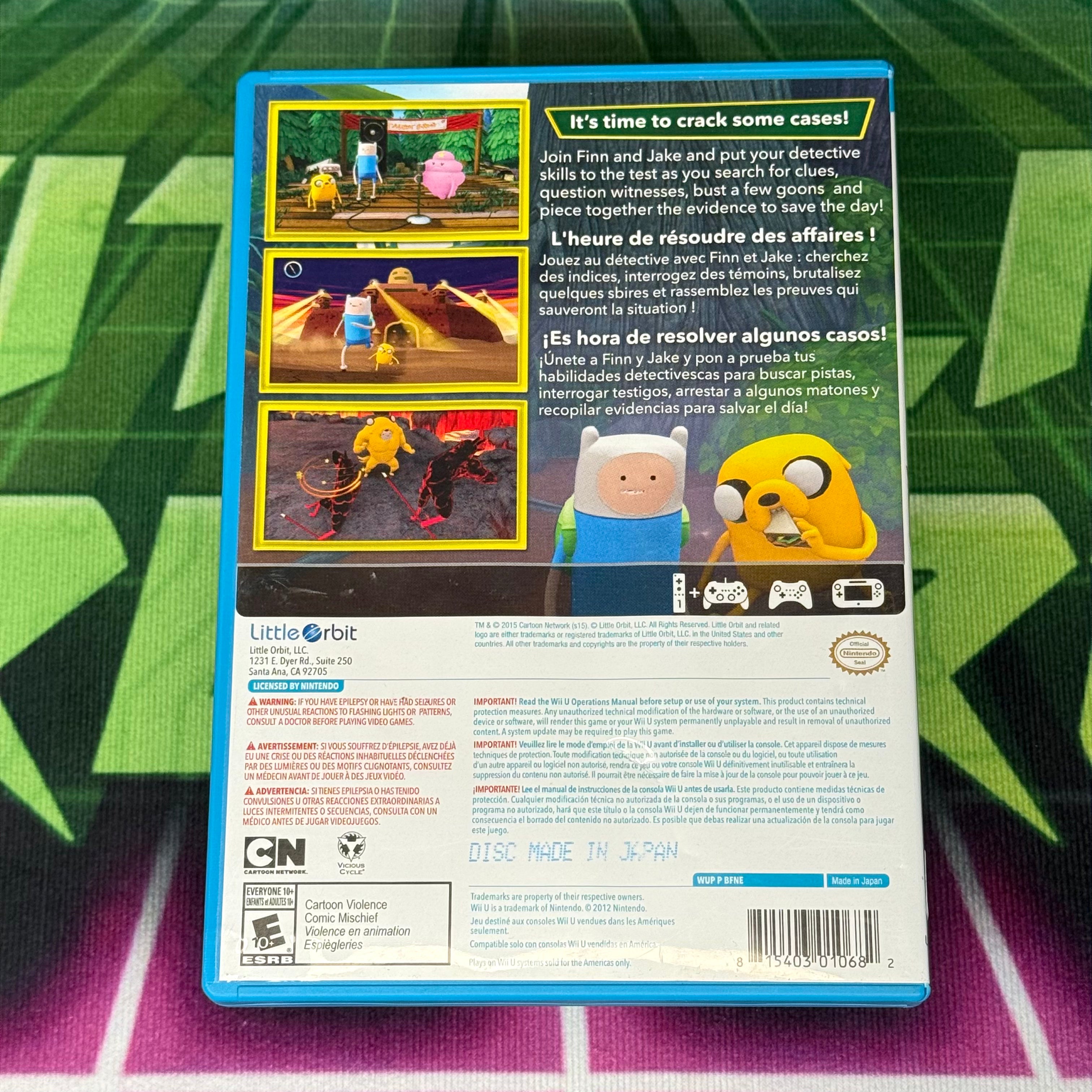 Adventure Time: Finn and Jake Investigations | Wii U