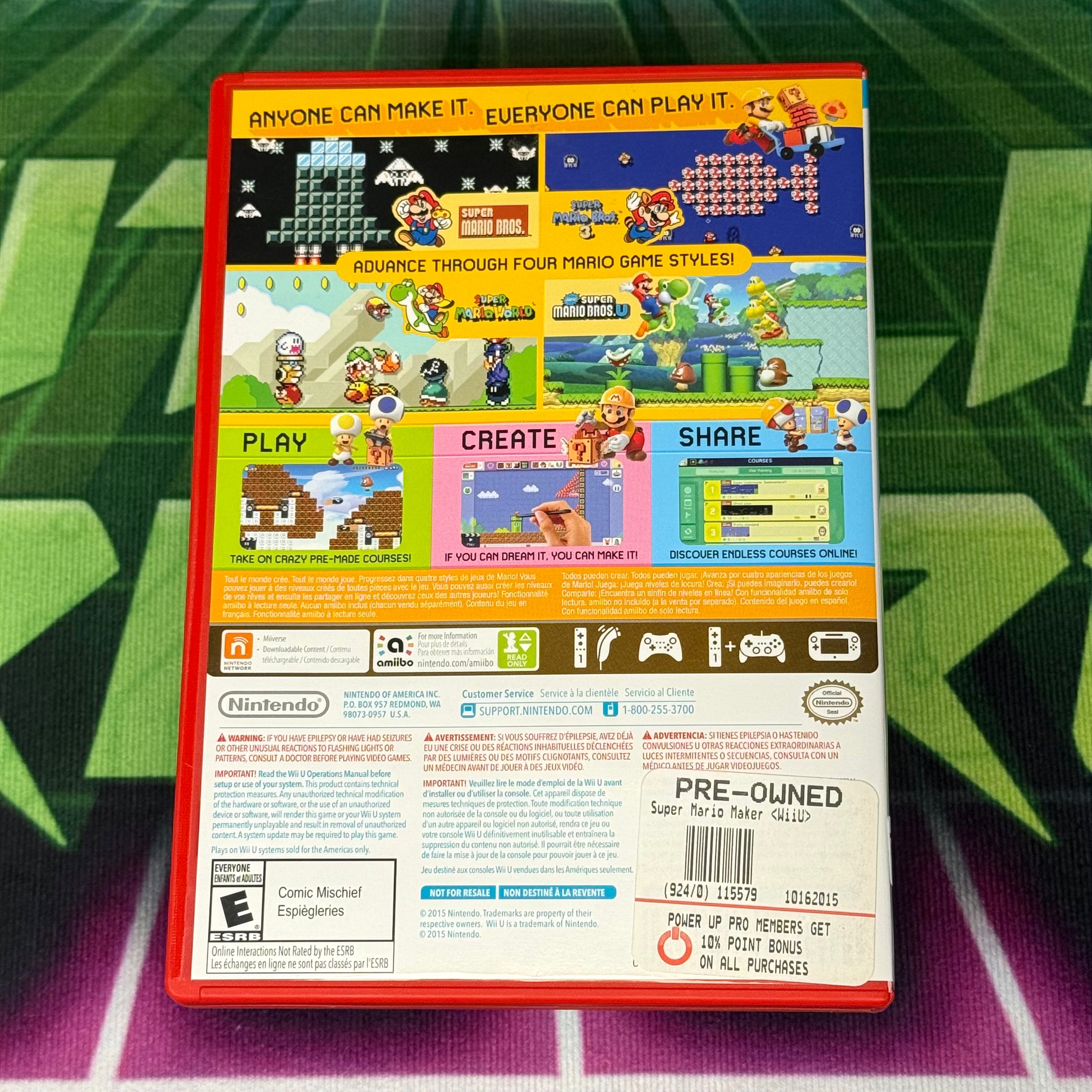 Super Mario Maker | Wii U