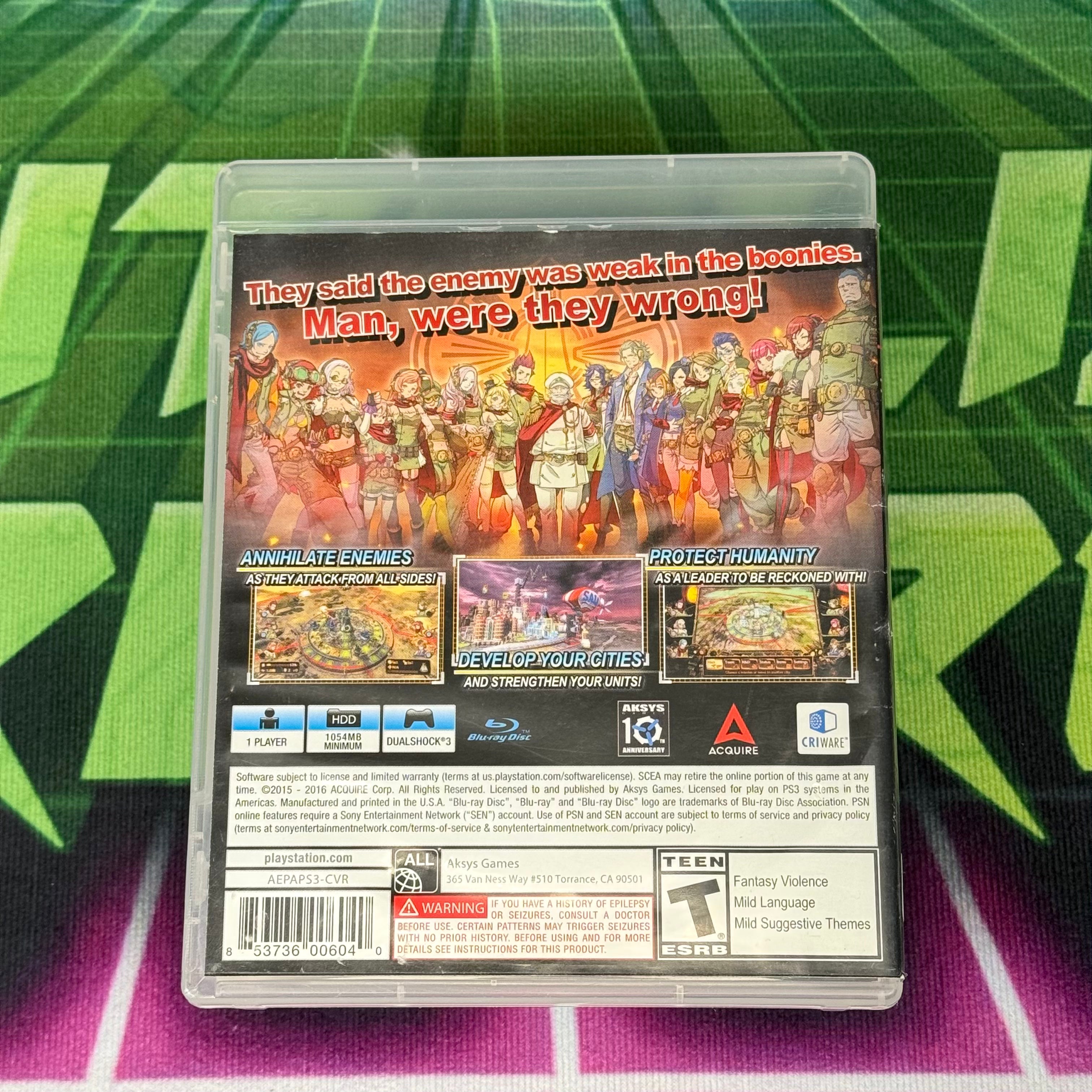 Aegis of Earth: Protonovus Assault | PS3