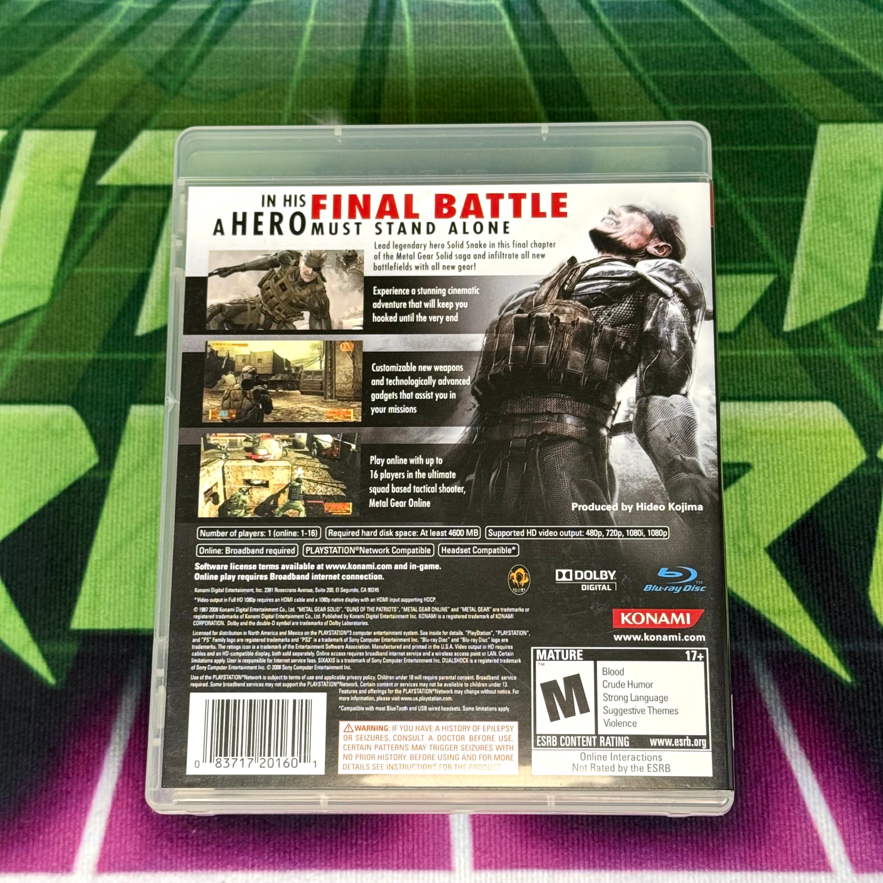 Metal Gear Solid 4: Guns of the Patriots | PS3