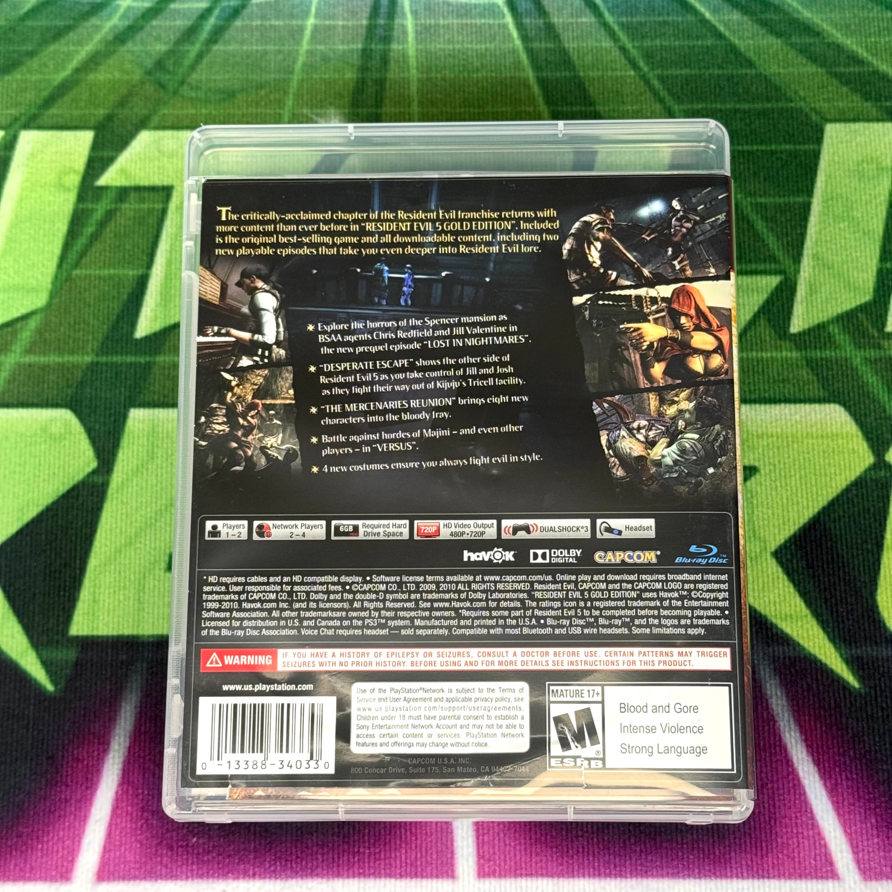 Resident Evil 5 – Gold Edition (Greatest Hits) | PS3
