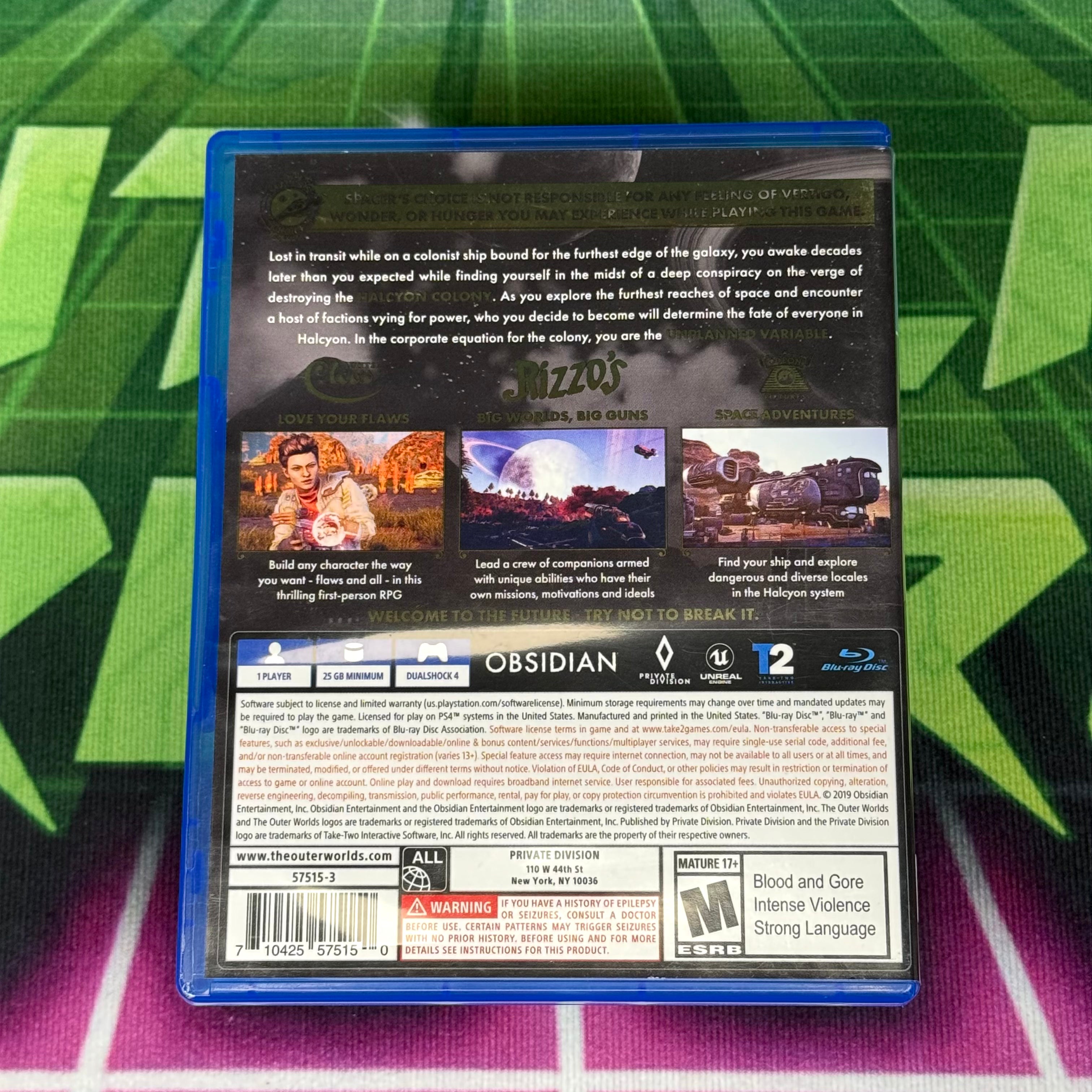 The Outer Worlds | PS4