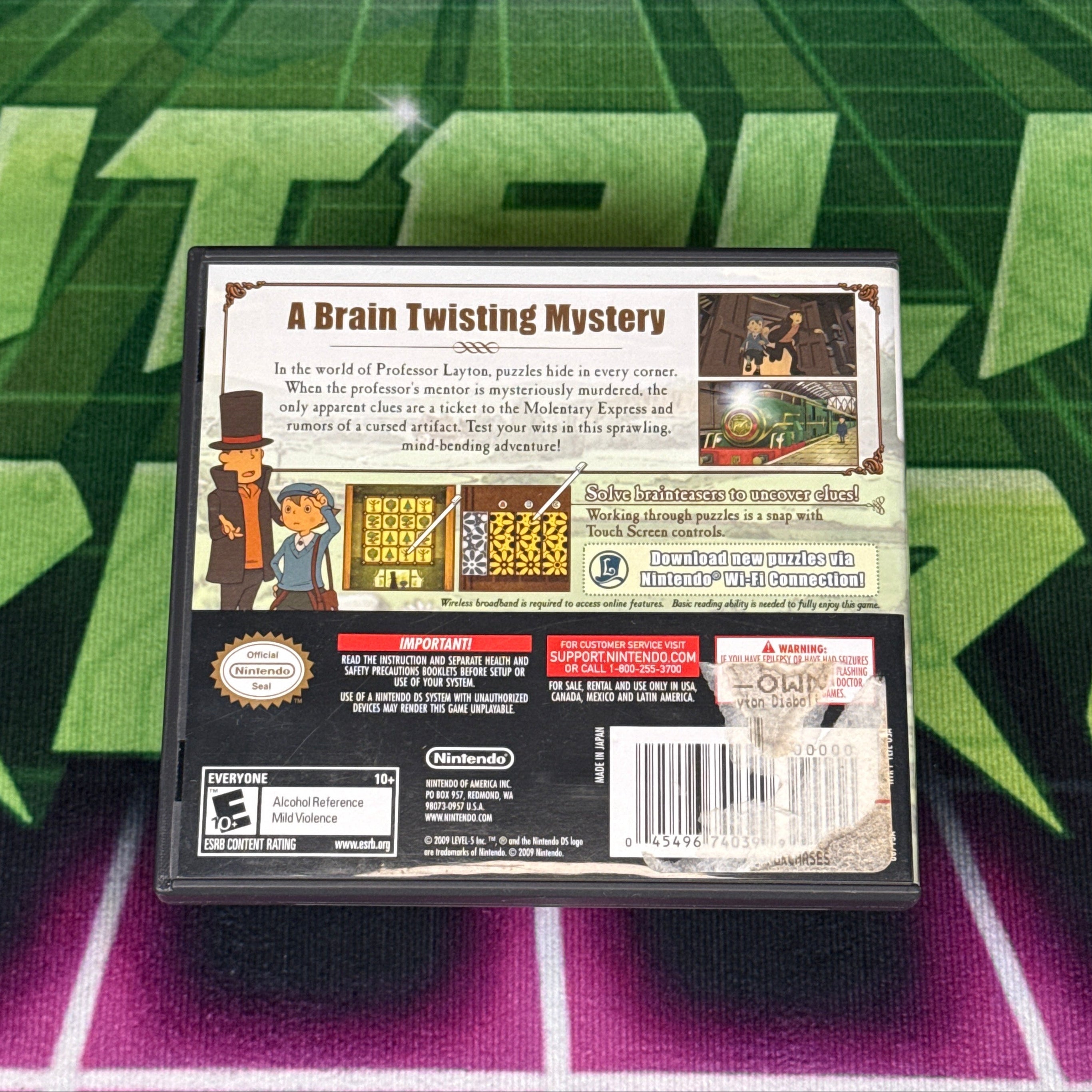 Professor Layton and the Diabolical Box | Nintendo DS