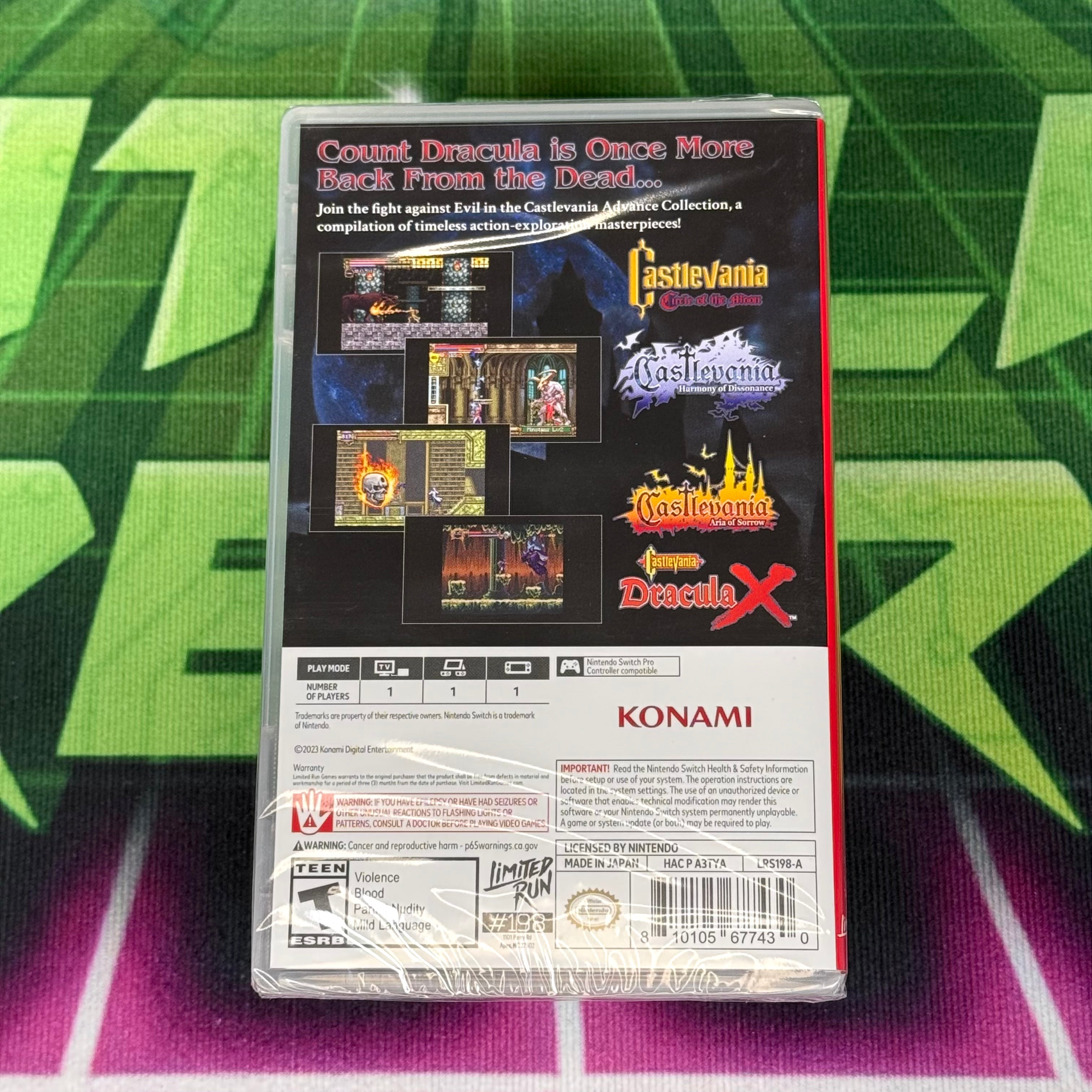 Castlevania Advance Collection (Aria of Sorrow) | Nintendo Switch