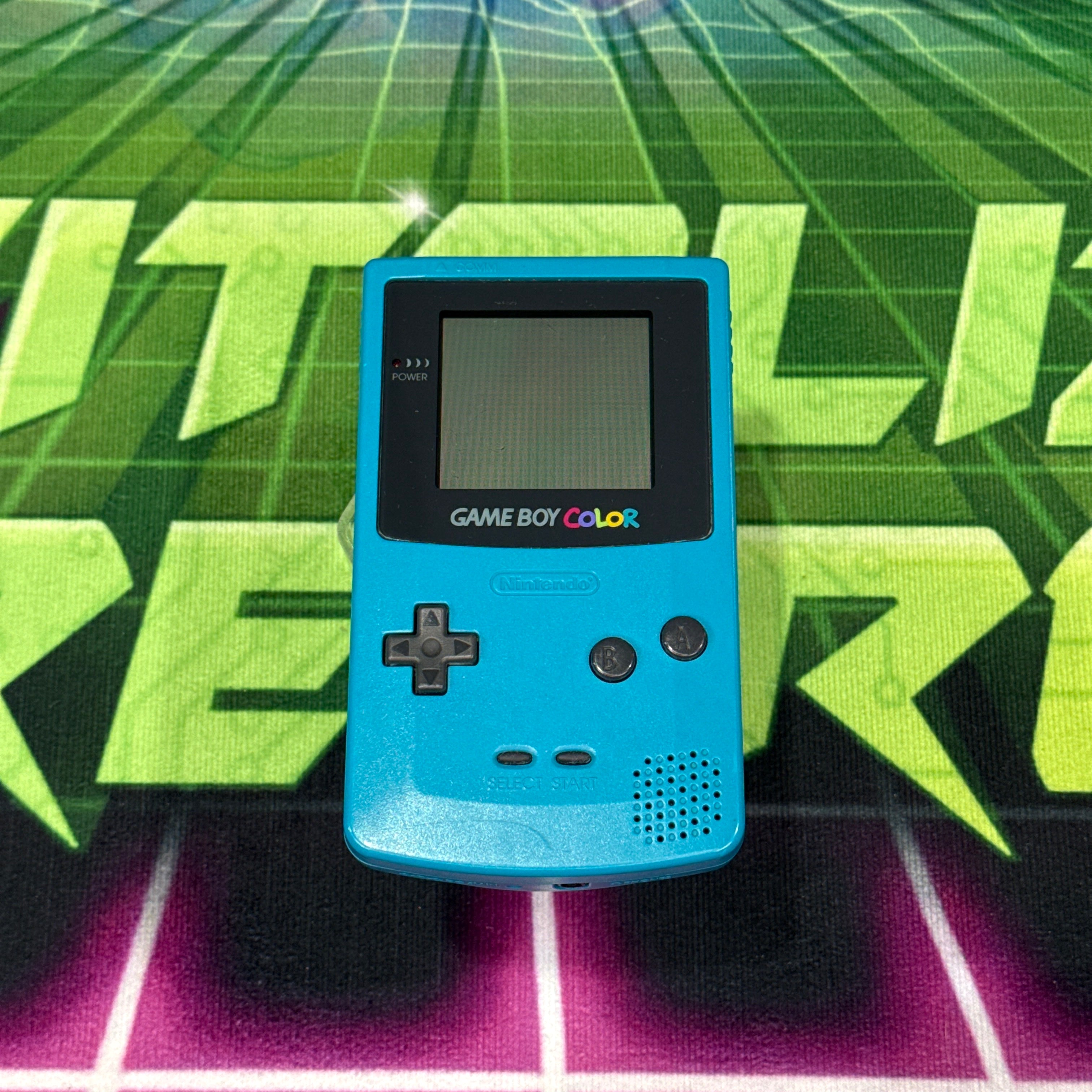 Nintendo GameBoy Color – Teal (Blue) – Tested & Working