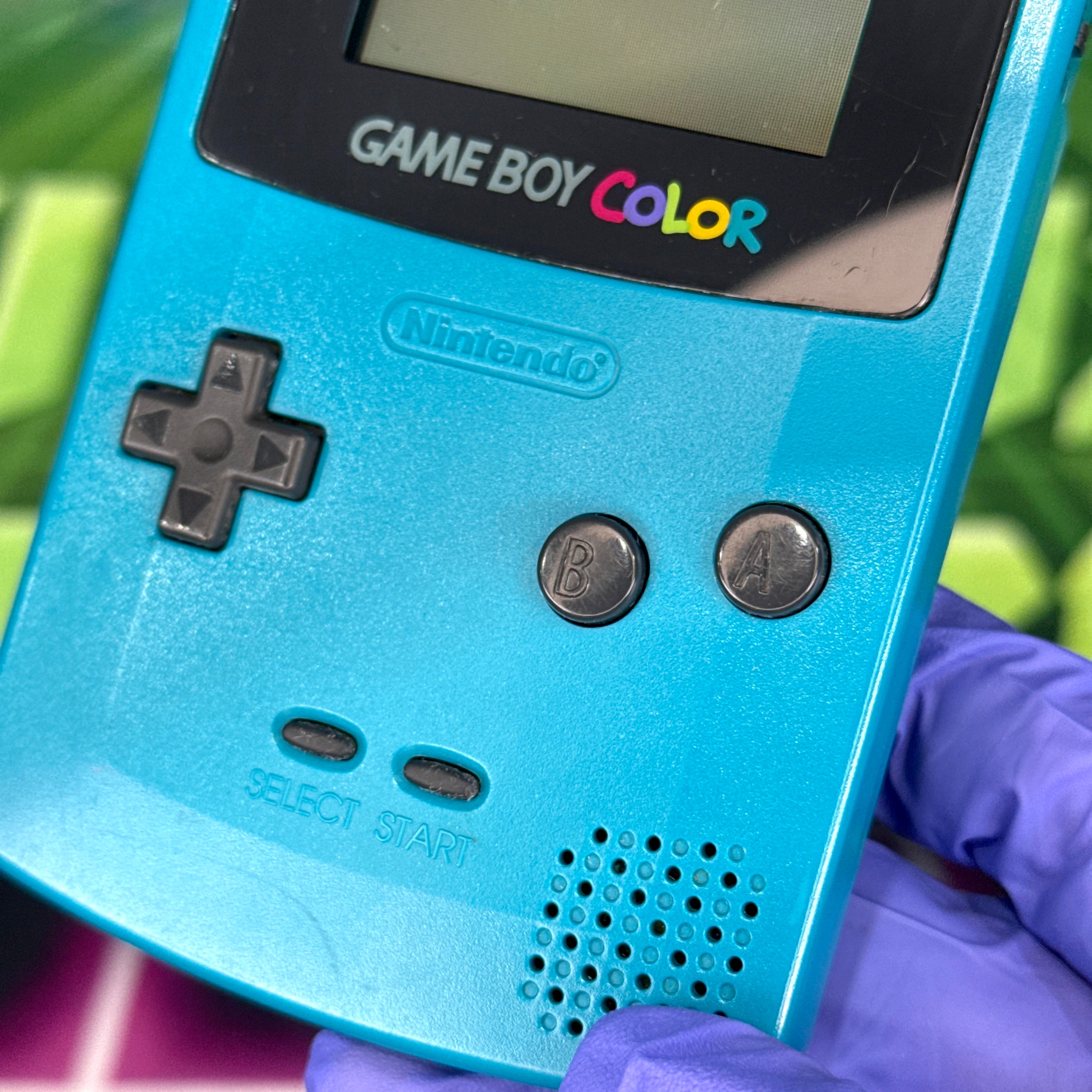 Nintendo GameBoy Color – Teal (Blue) – Tested & Working