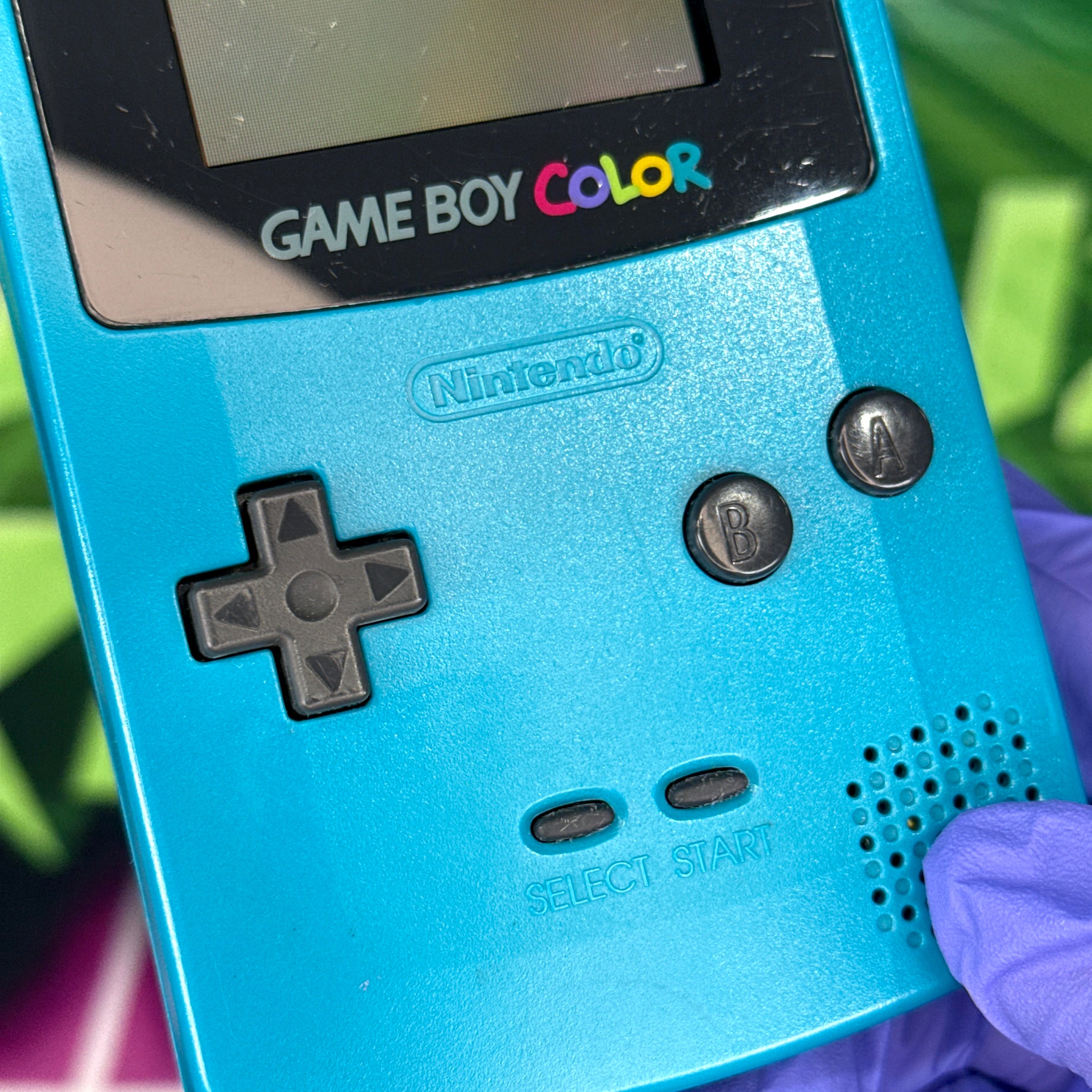 Nintendo GameBoy Color – Teal (Blue) – Tested & Working