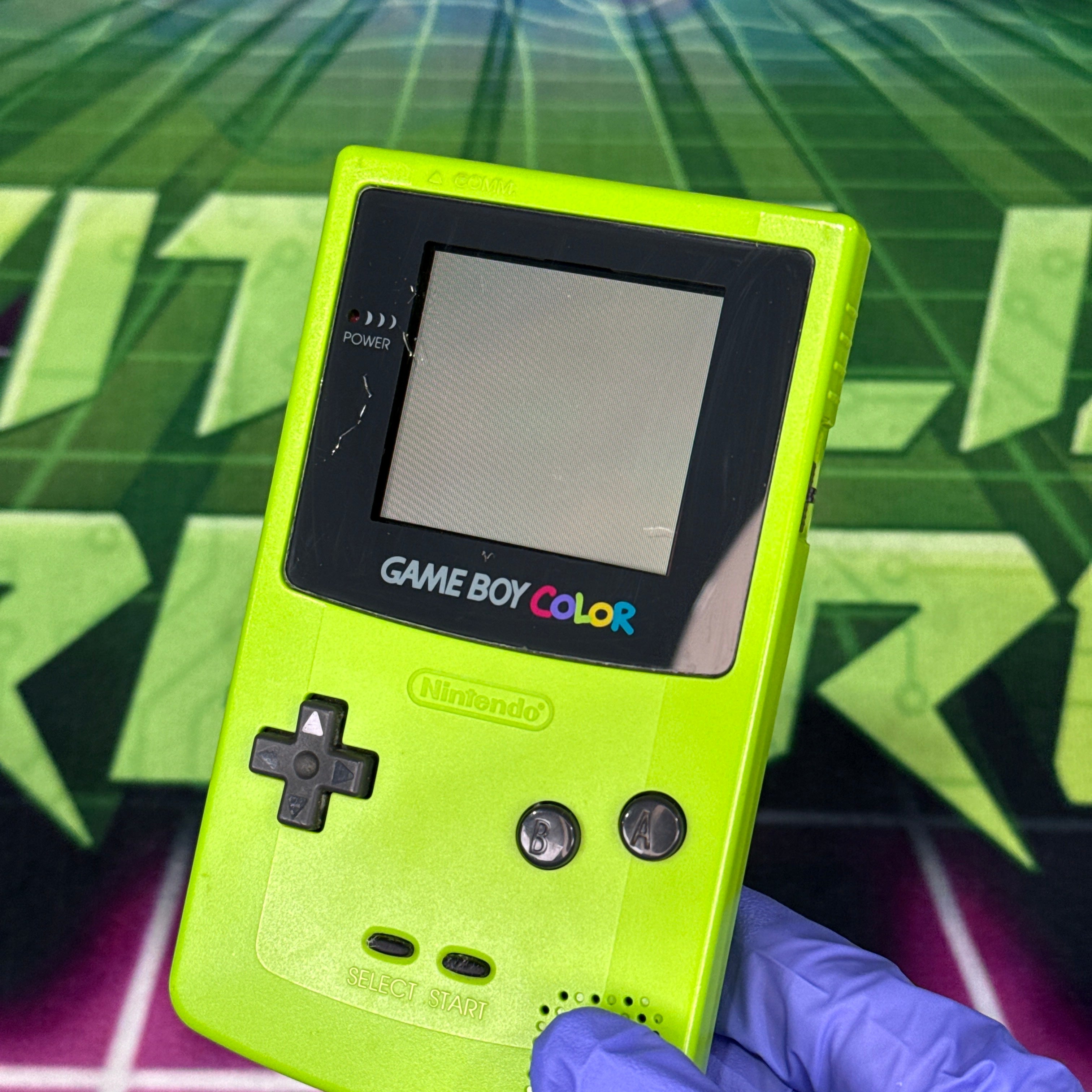 Nintendo GameBoy Color – Kiwi (Green) – Tested & Working