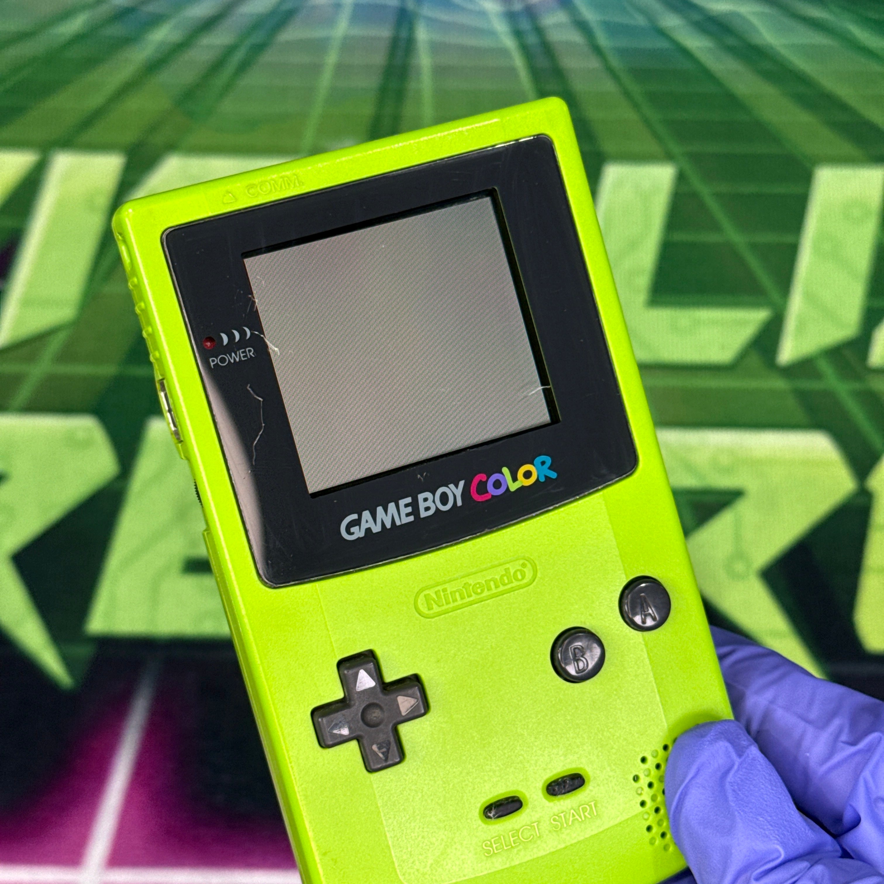 Nintendo GameBoy Color – Kiwi (Green) – Tested & Working