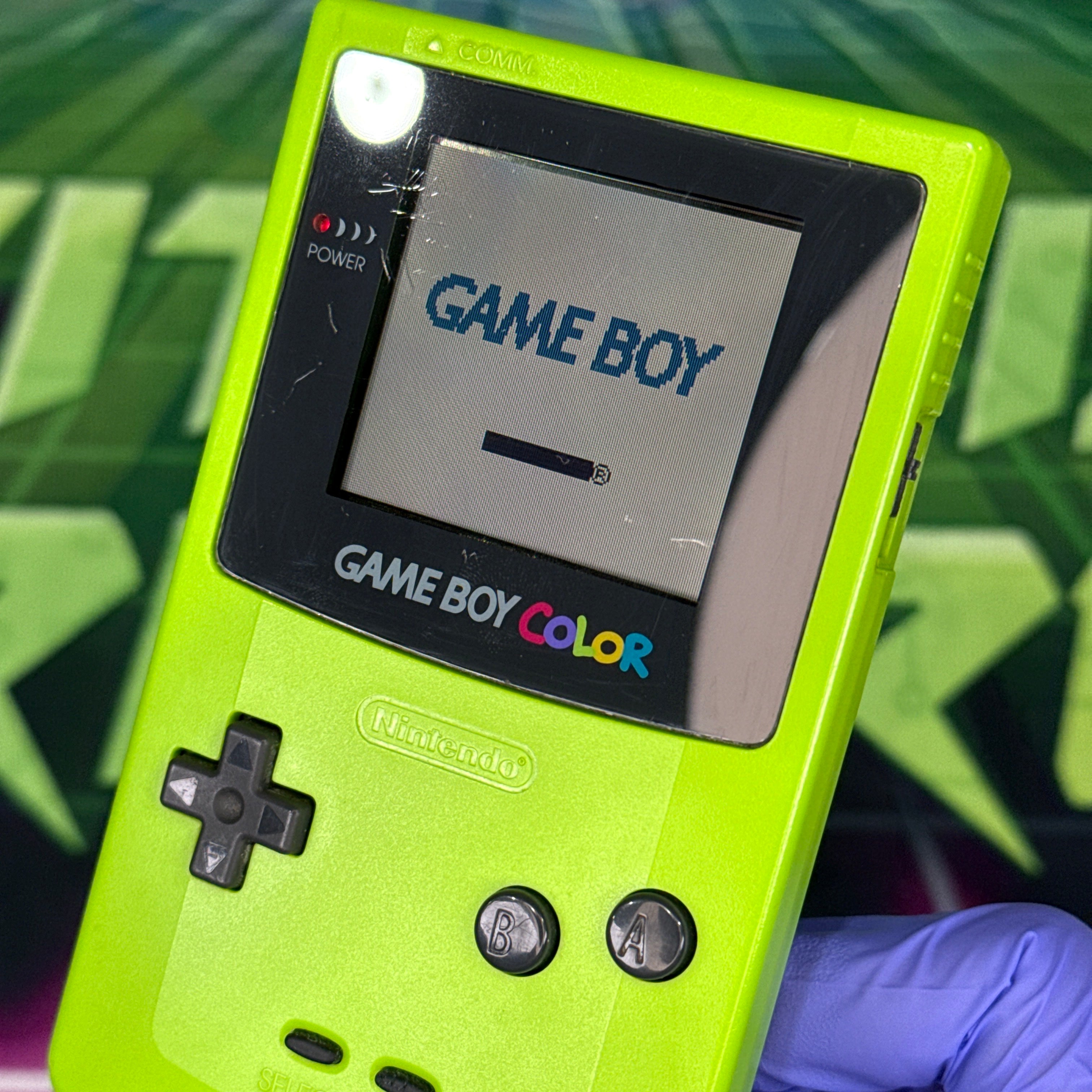 Nintendo GameBoy Color – Kiwi (Green) – Tested & Working