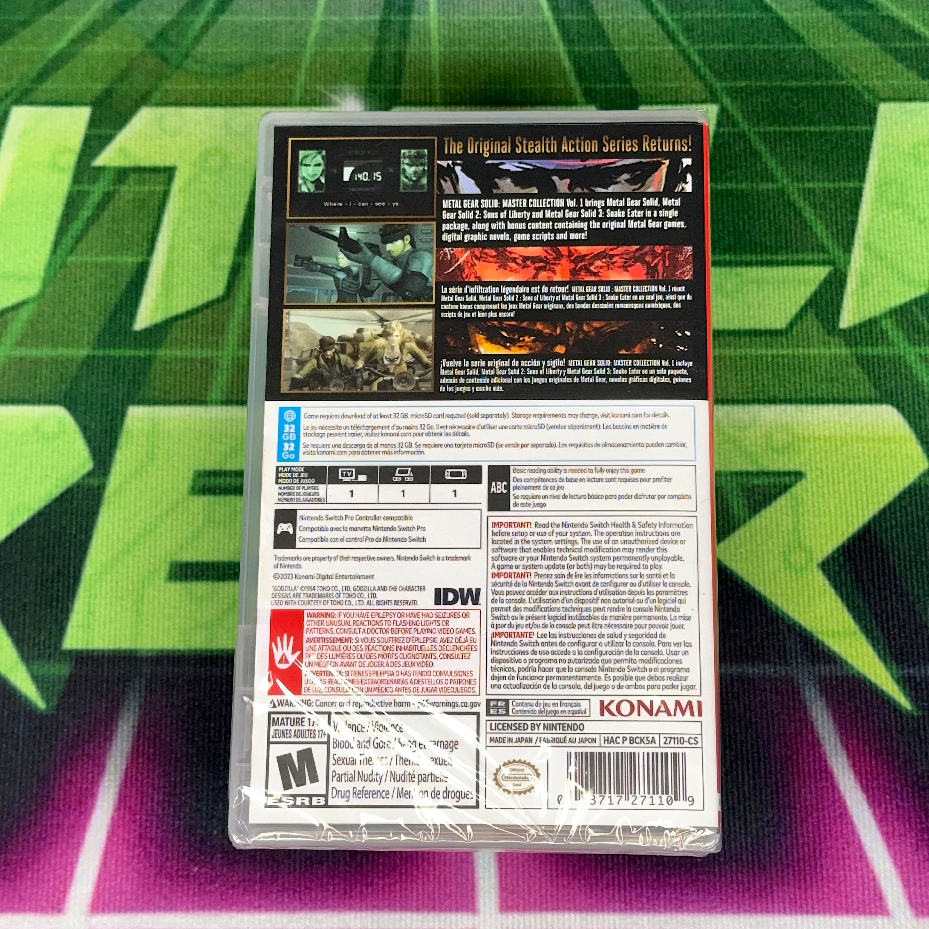 Metal Gear Solid: Master Collection Vol. 1 | Nintendo Switch