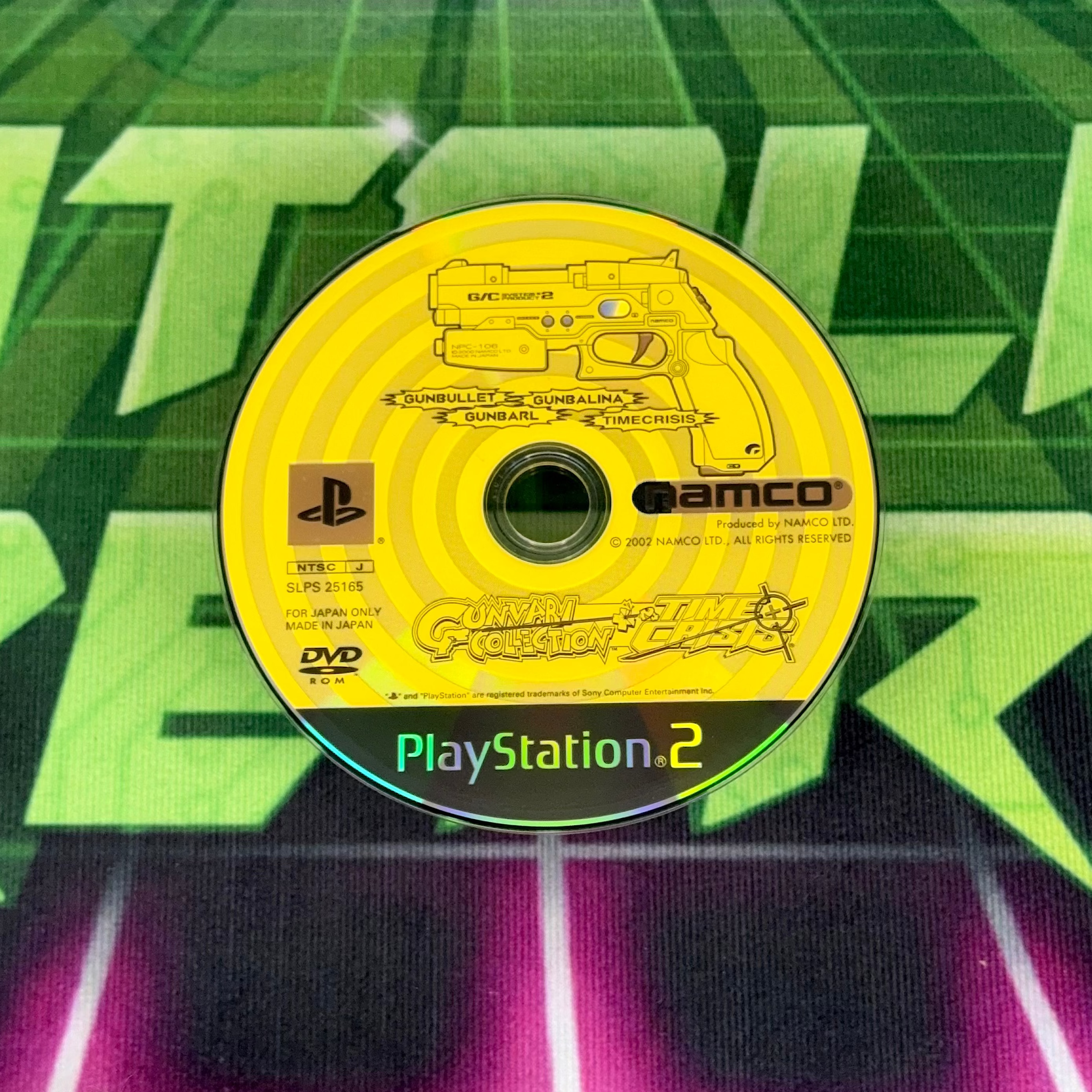 Gunvari Collection + Time Crisis | JP PS2