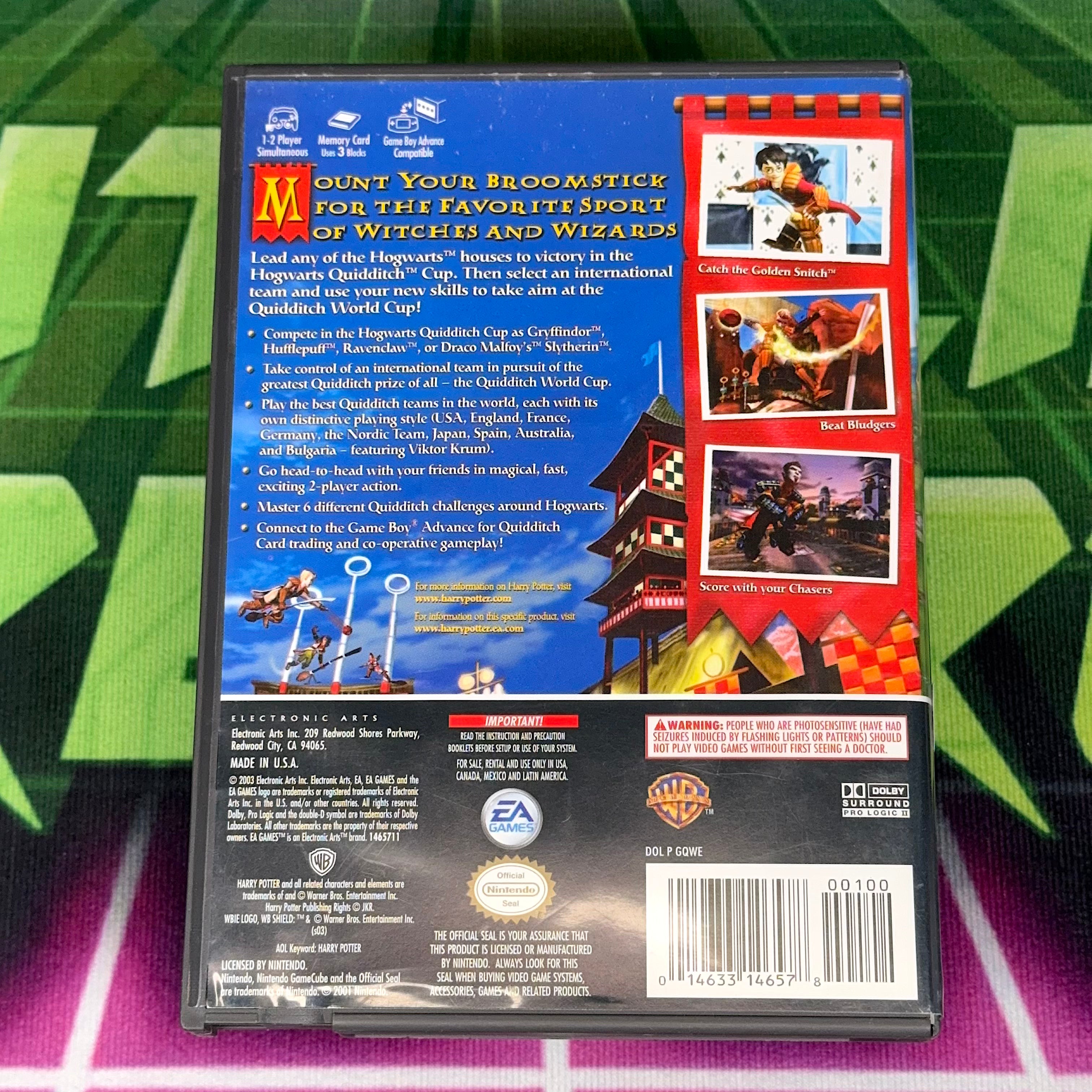 Harry Potter Quidditch World Cup | Nintendo Gamecube