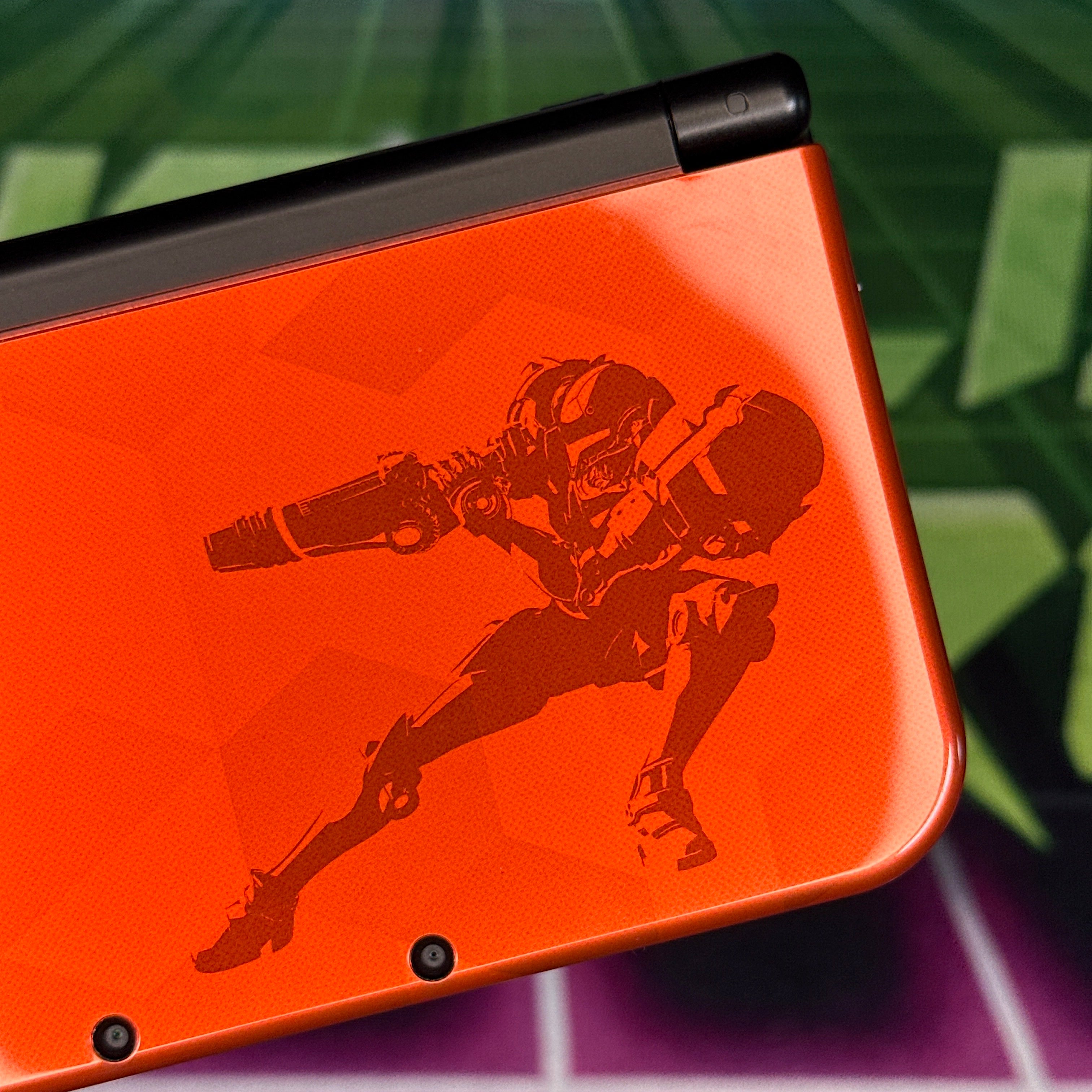New Nintendo 3DS XL Handheld Console - Samus Edition