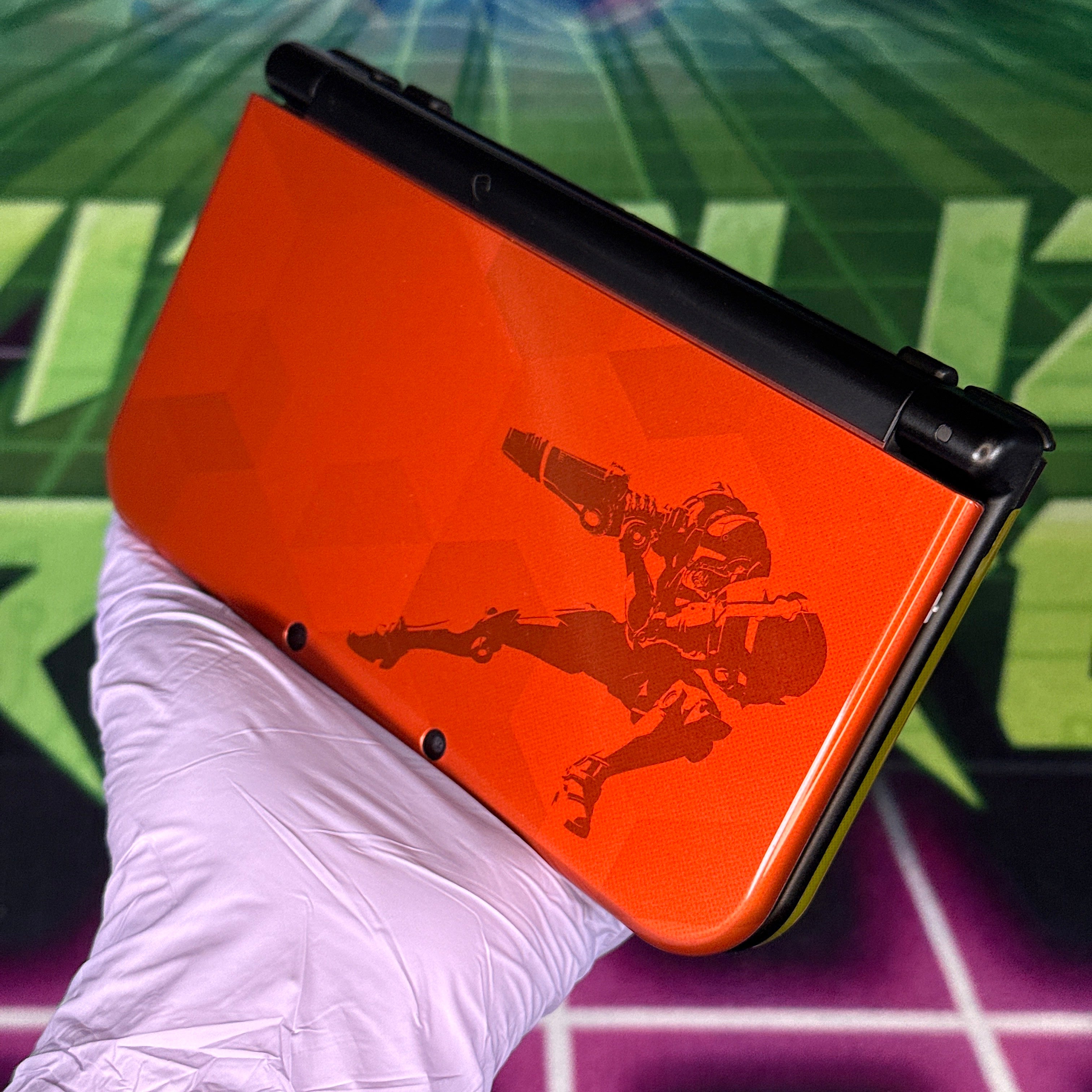 New Nintendo 3DS XL Handheld Console - Samus Edition