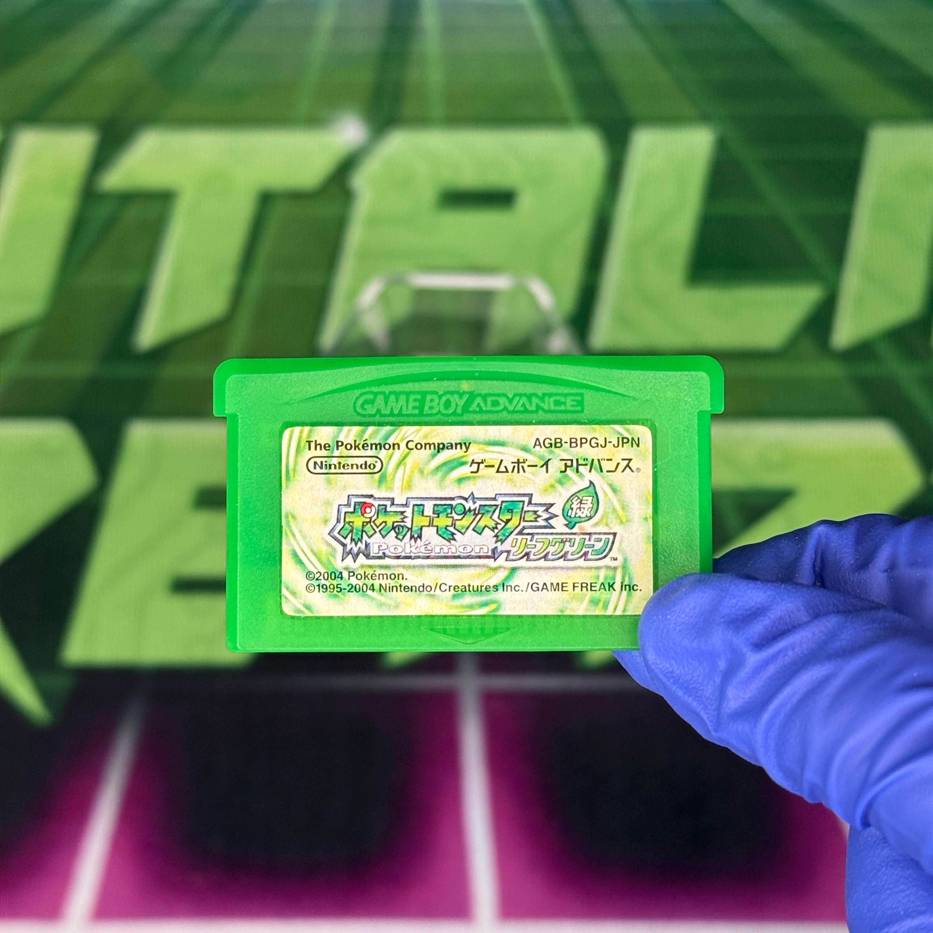 Pokémon Leaf Green | JP GameBoy Advance