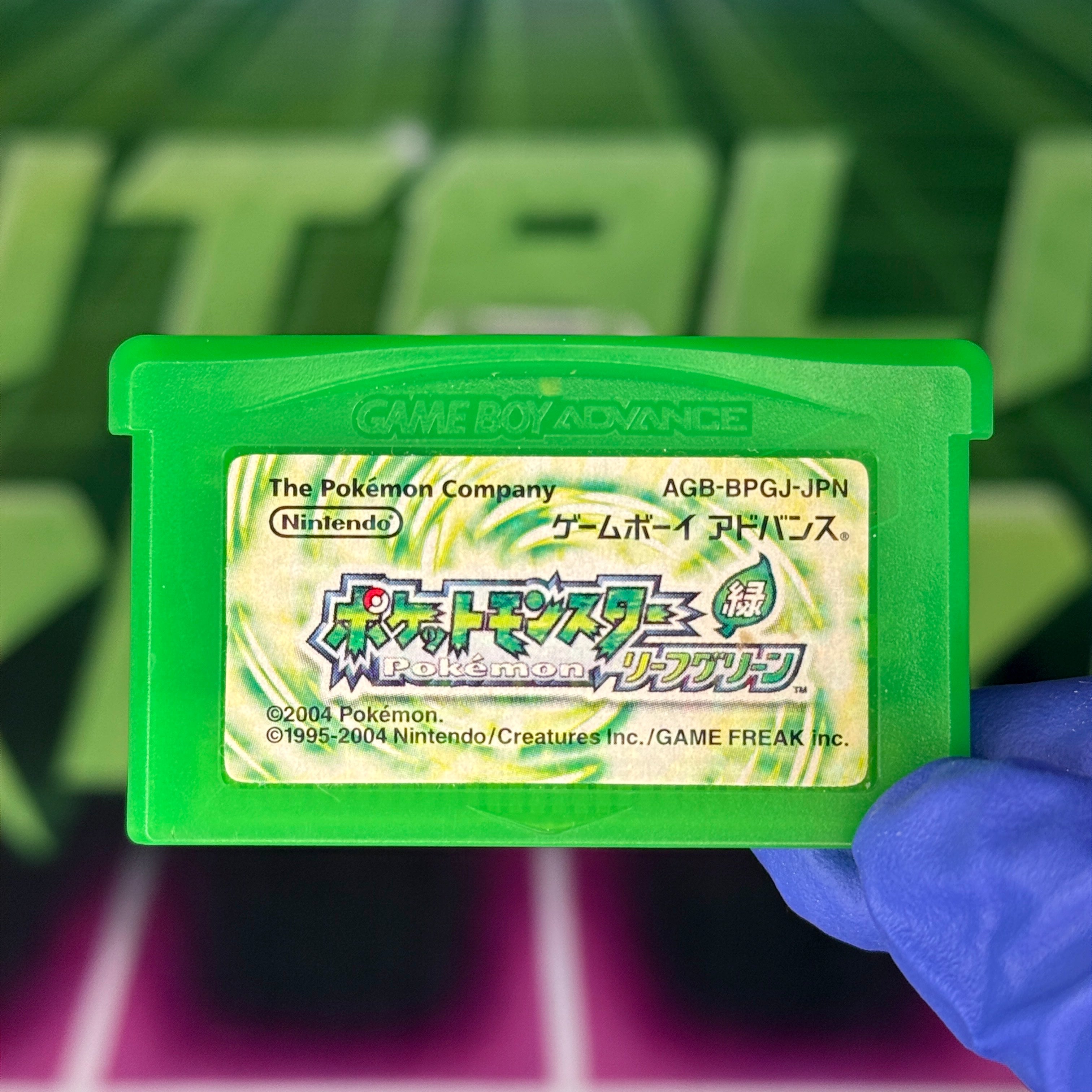 Pokémon Leaf Green | JP GameBoy Advance