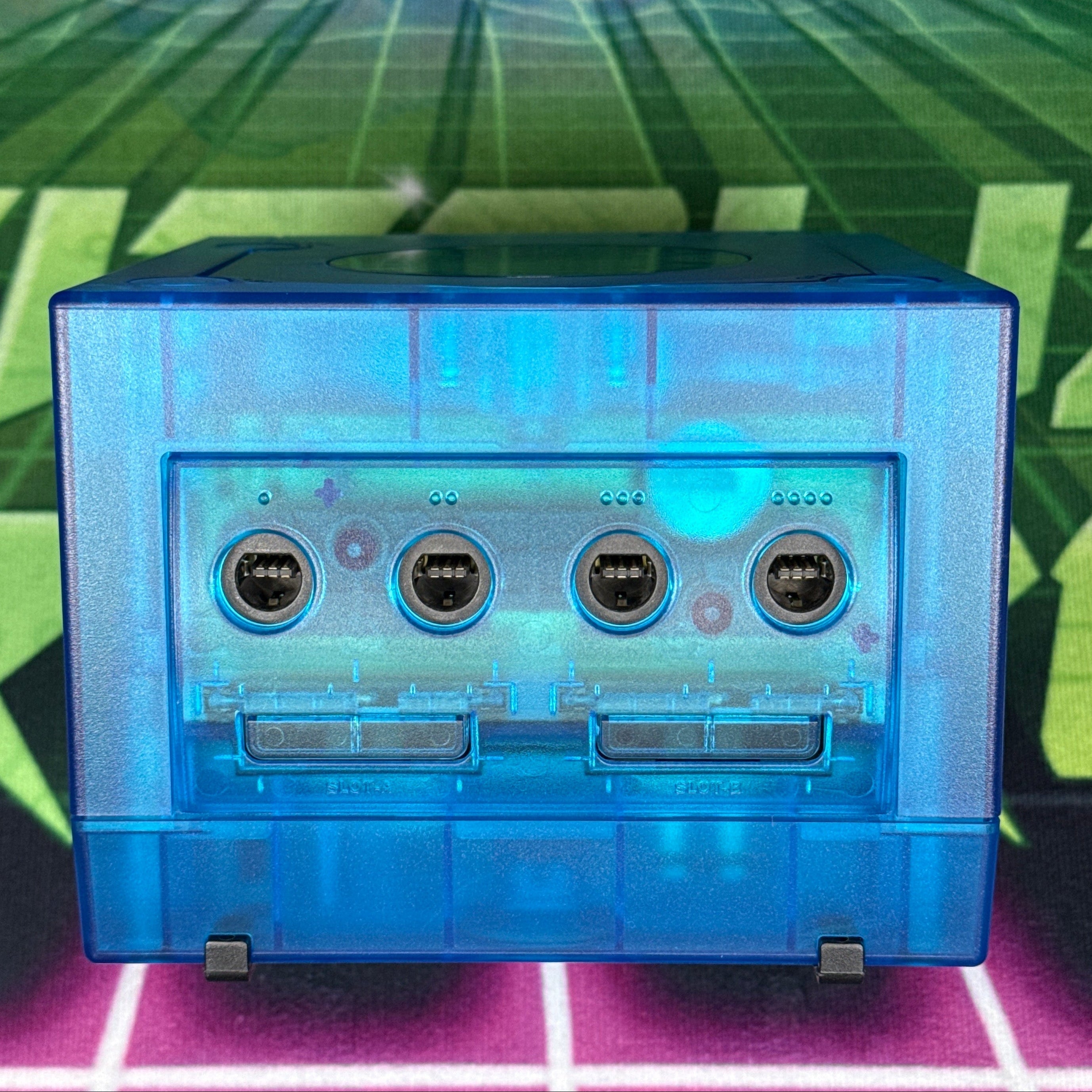 Nintendo GameCube Console – Clear Blue (Reshell)
