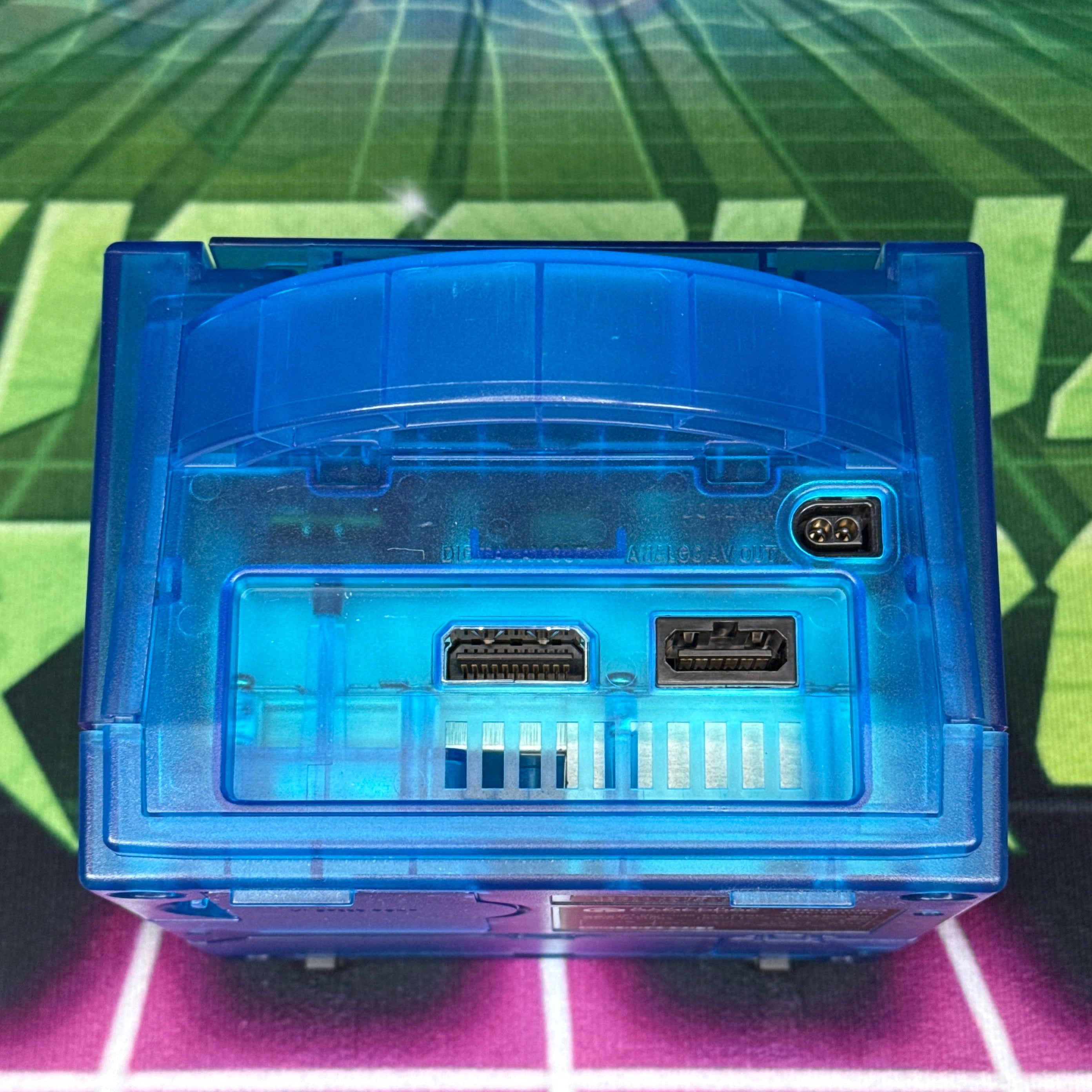 Nintendo GameCube Console – Clear Blue (Reshell)