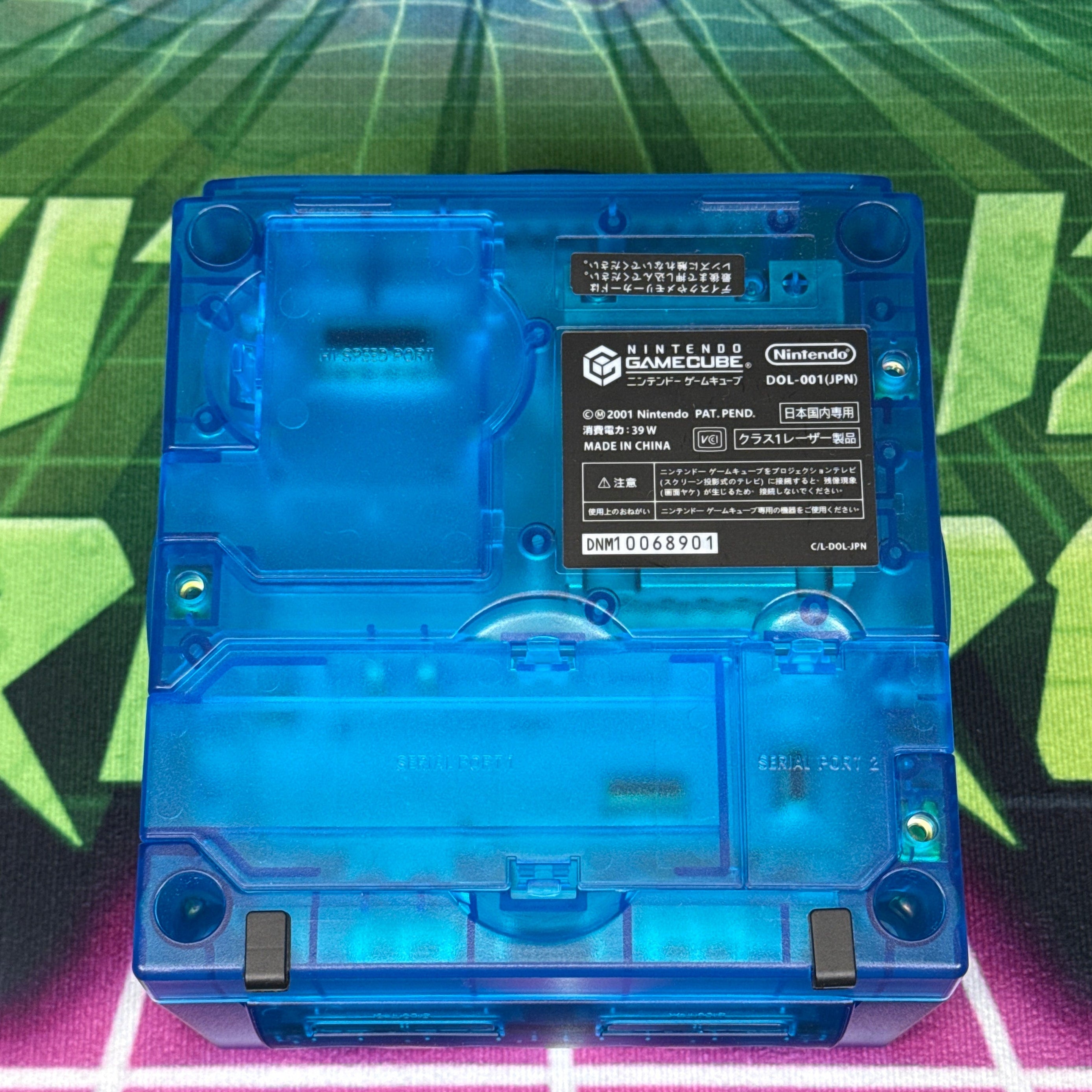 Nintendo GameCube Console – Clear Blue (Reshell)