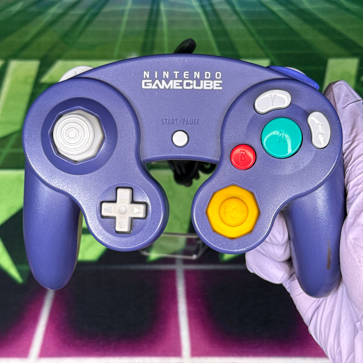 Nintendo GameCube Controller - Indigo & Clear