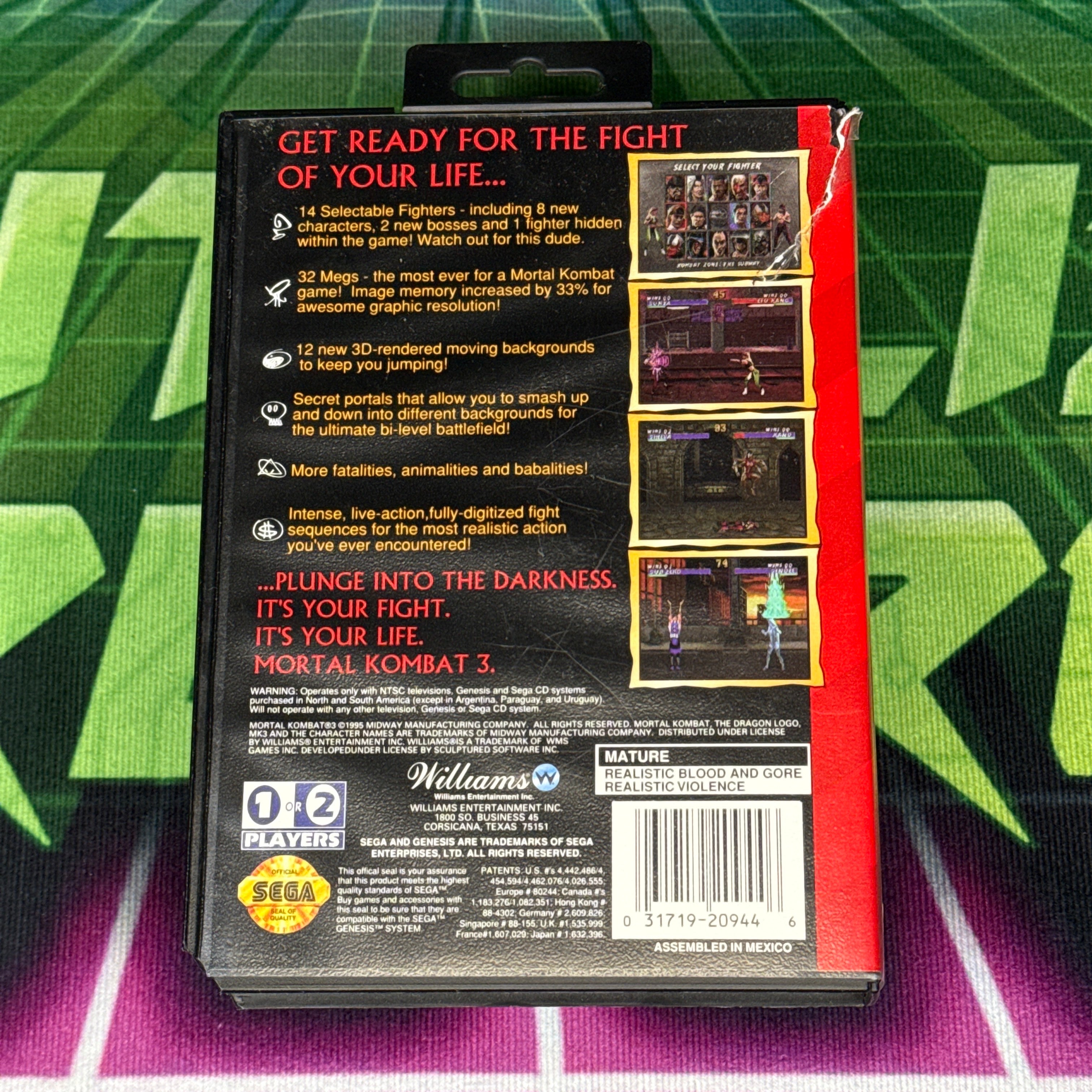 Mortal Kombat 3 | Sega Genesis