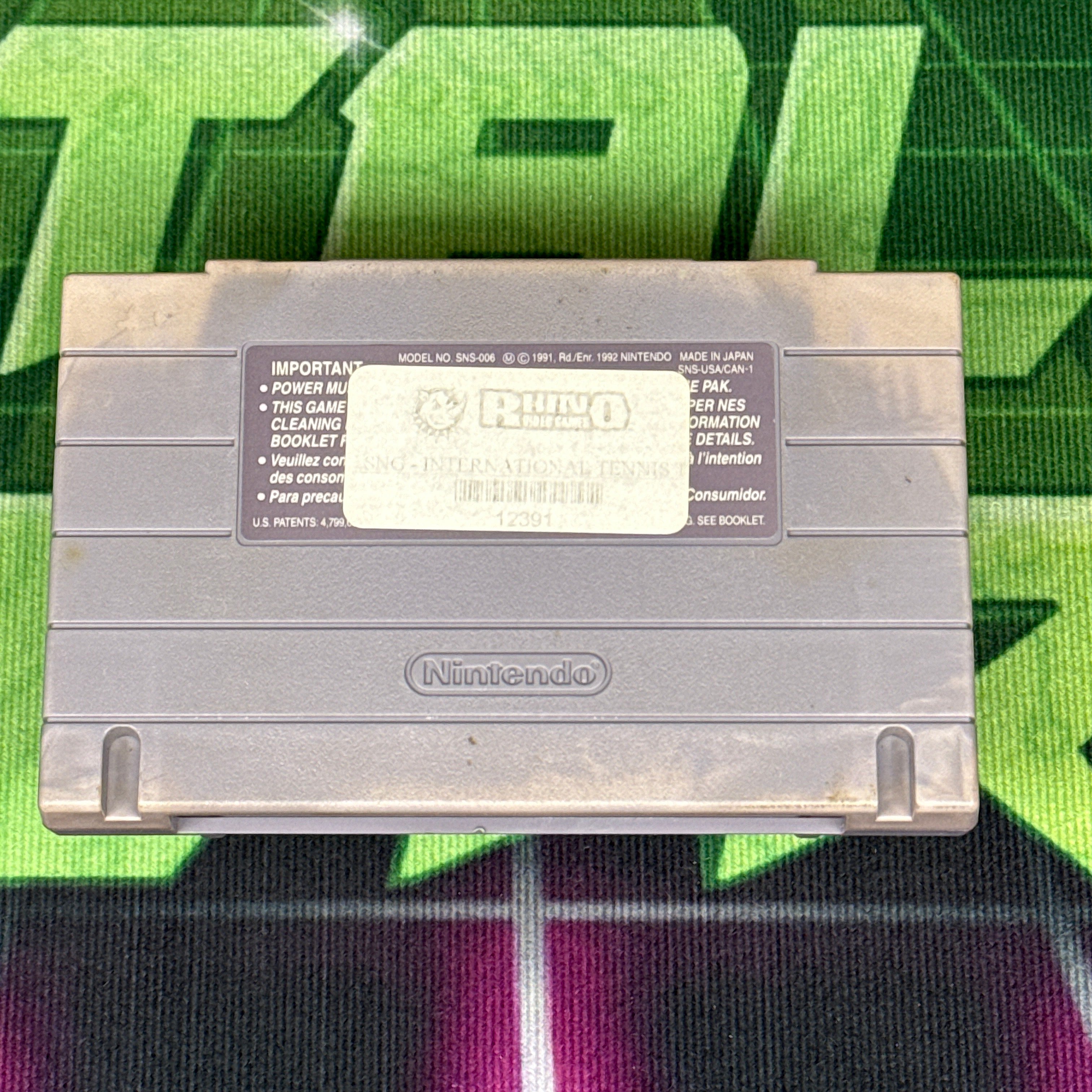 International Tennis Tour | SNES