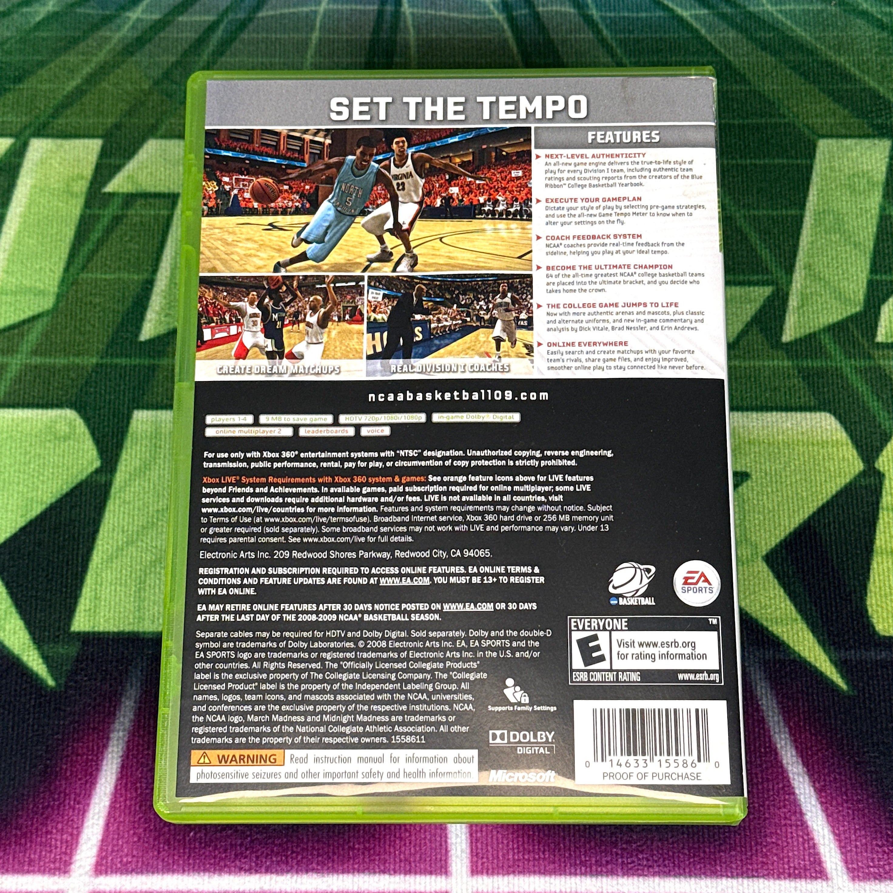 NCAA Basketball 09 | Xbox 360