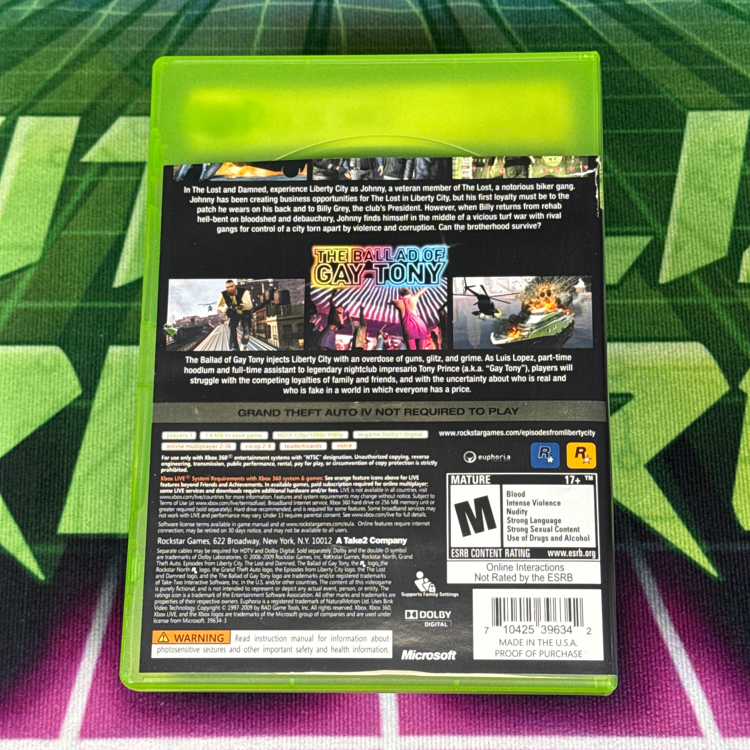 Grand Theft Auto: Episodes from Liberty City | Xbox 360