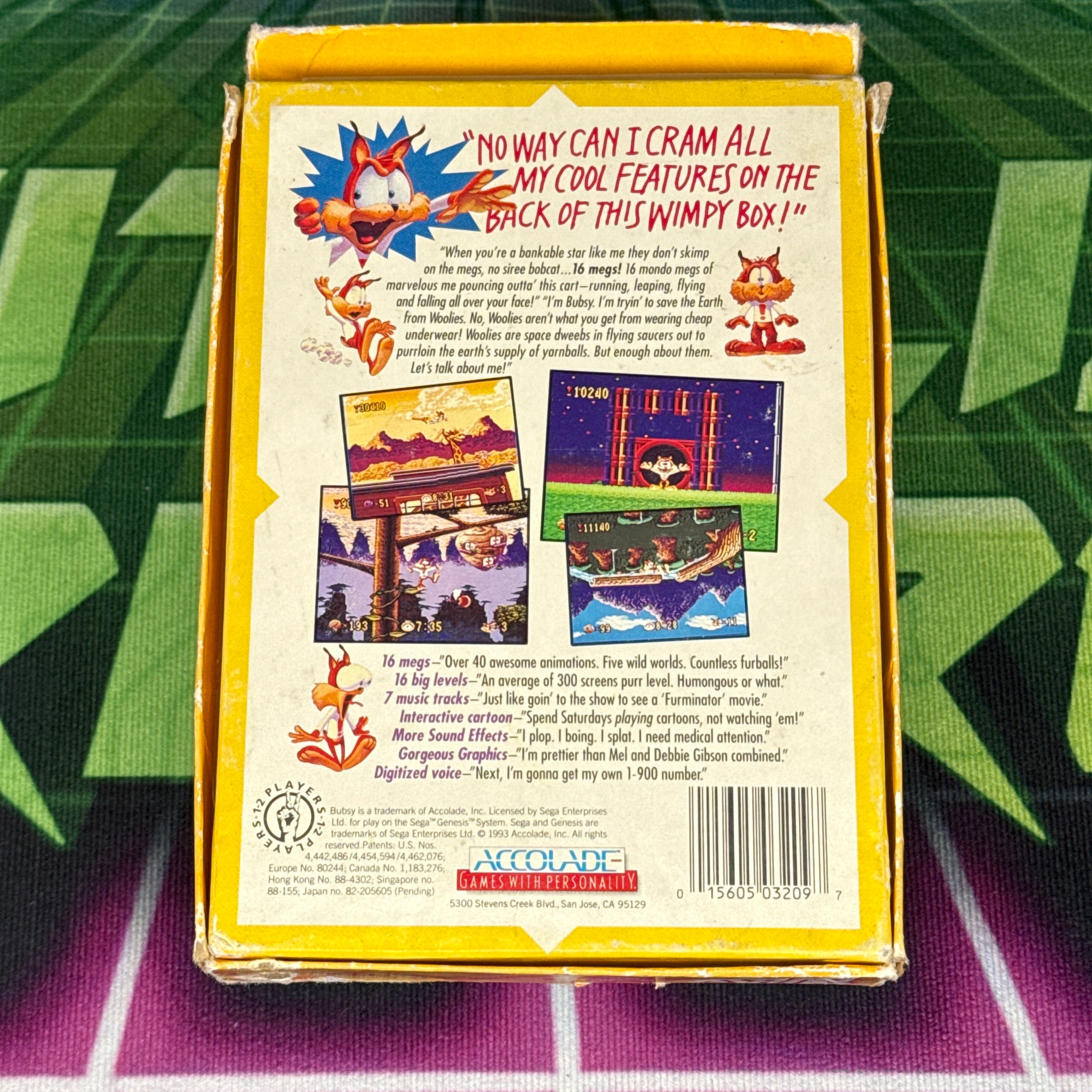 Bubsy | Sega Genesis