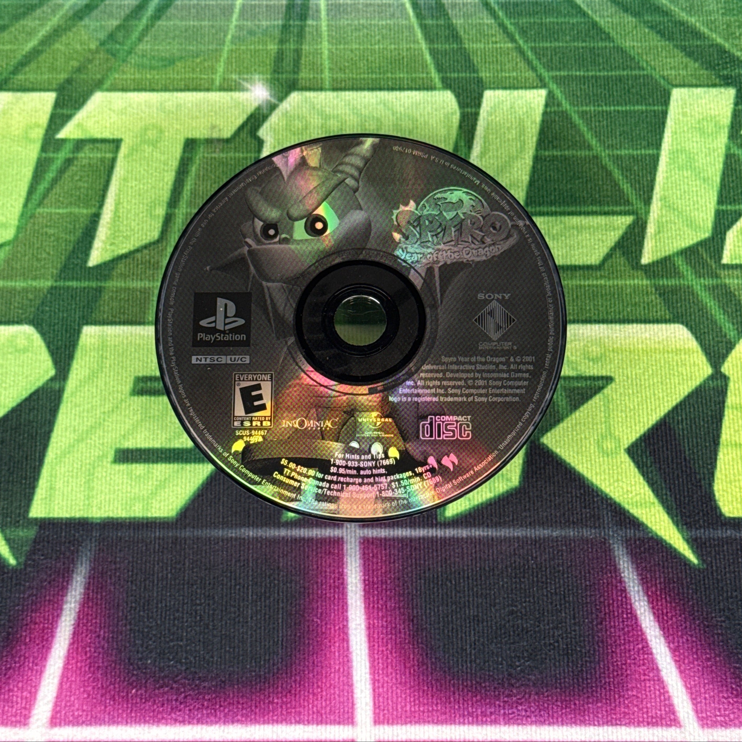 Spyro: Year of the Dragon (Greatest Hits) | PS1
