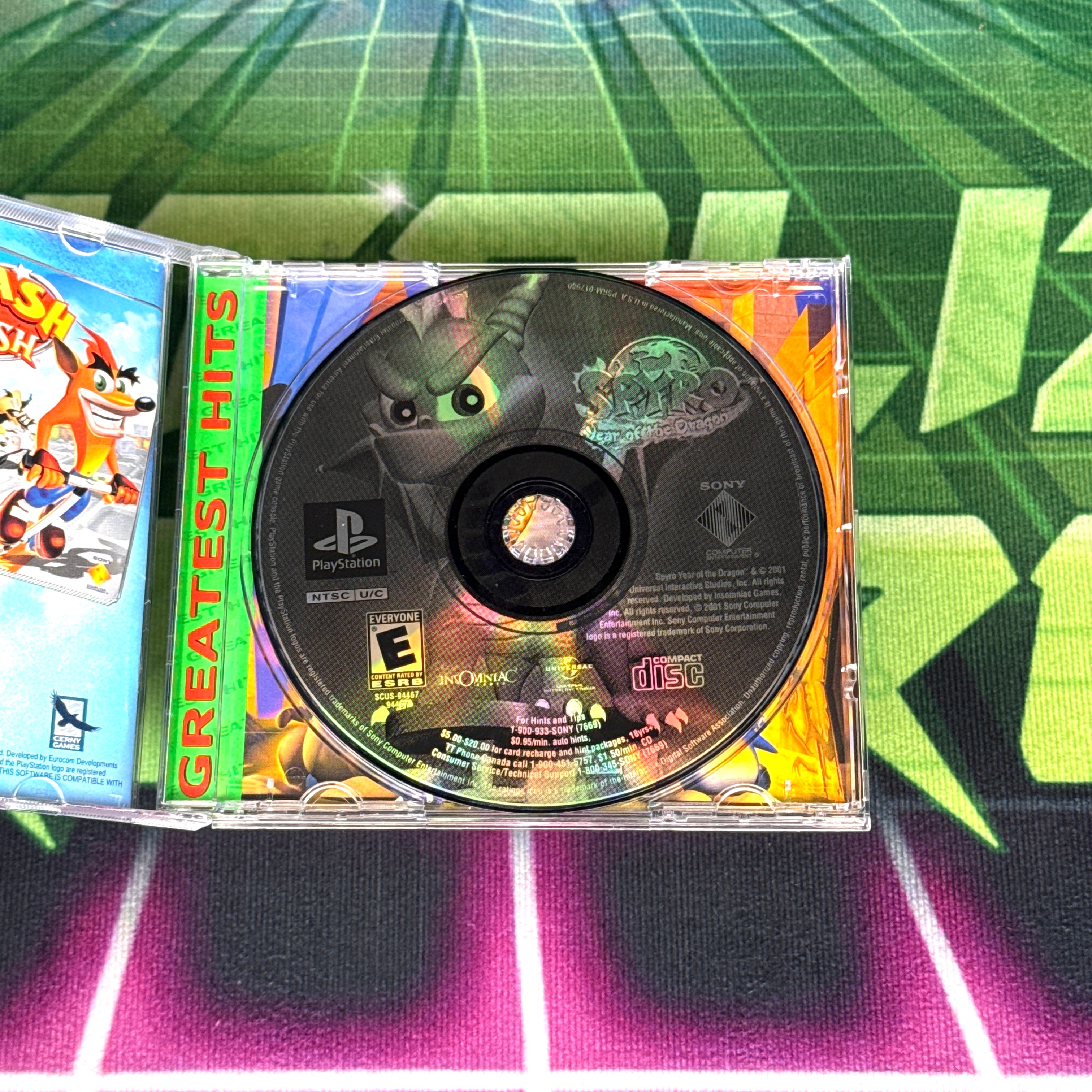 Spyro: Year of the Dragon (Greatest Hits) | PS1