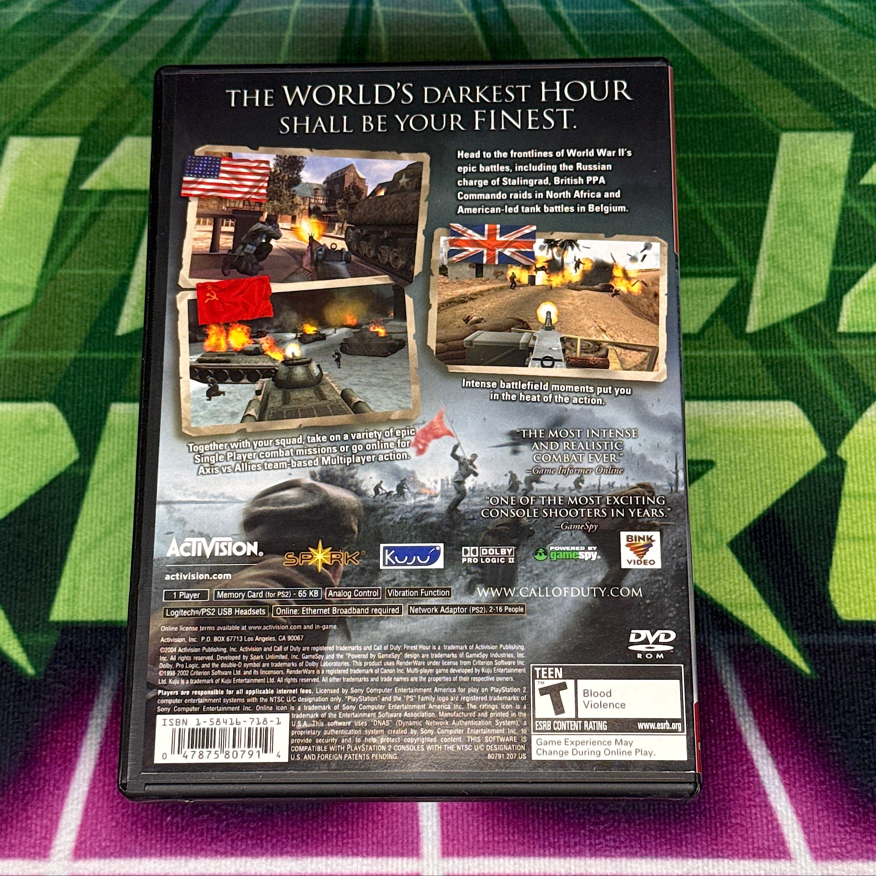 Call of Duty: Finest Hour (Greatest Hits) | PS2