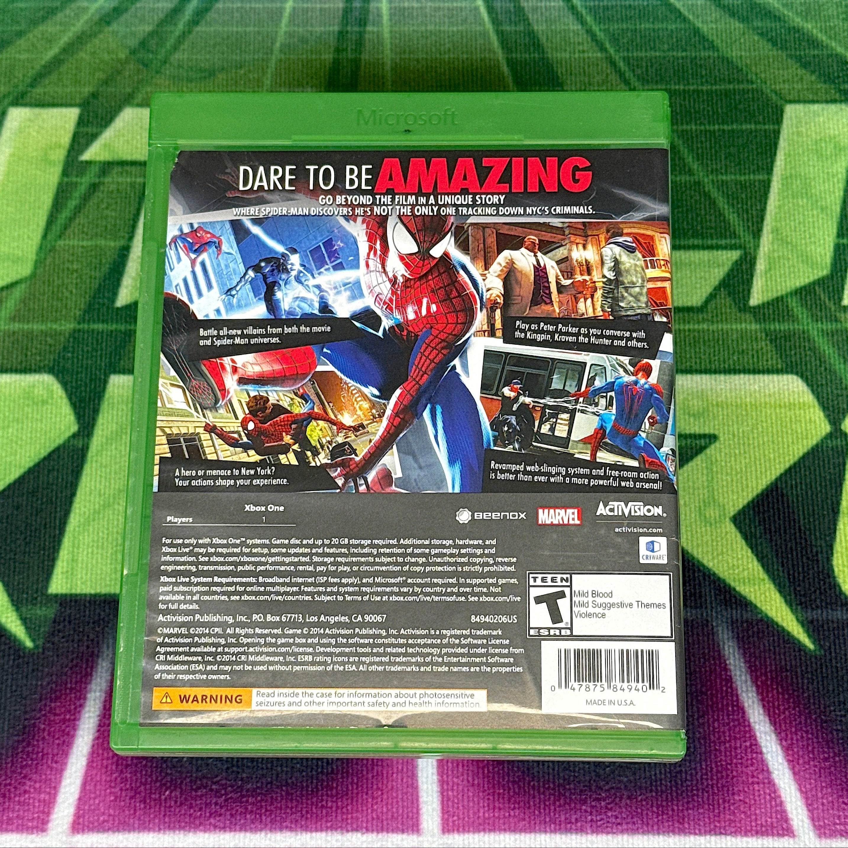 The Amazing Spider-Man 2 | Xbox One