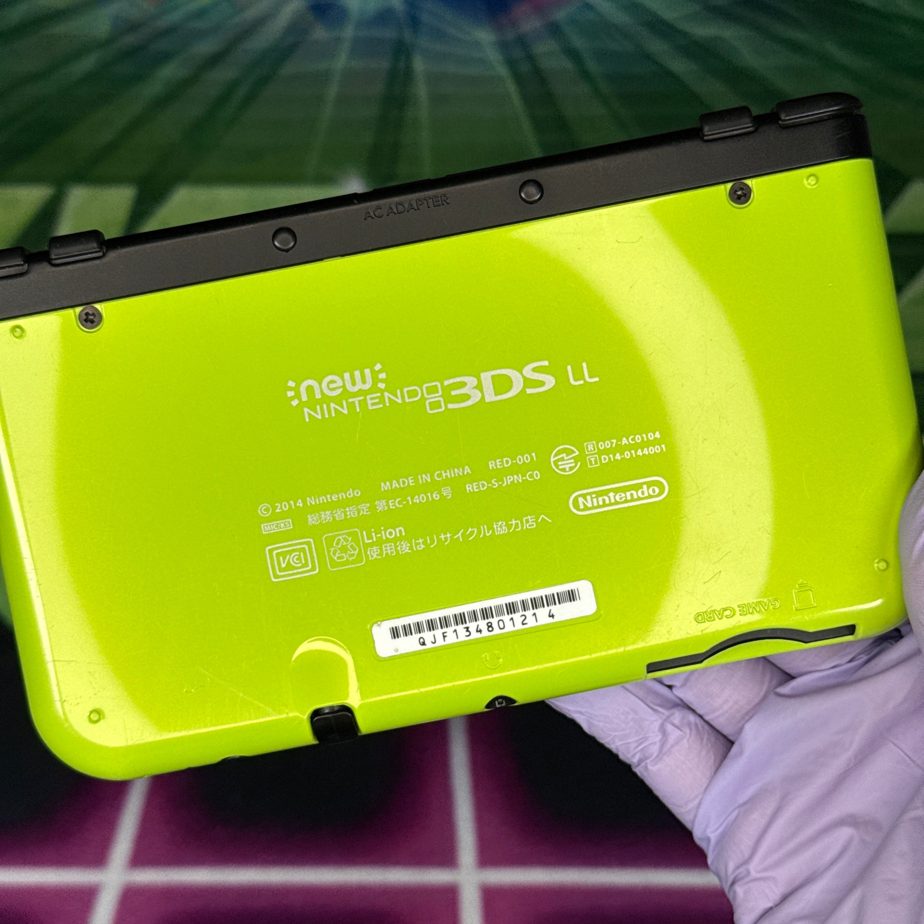 New Nintendo 3DS XL - Lime Green/Black